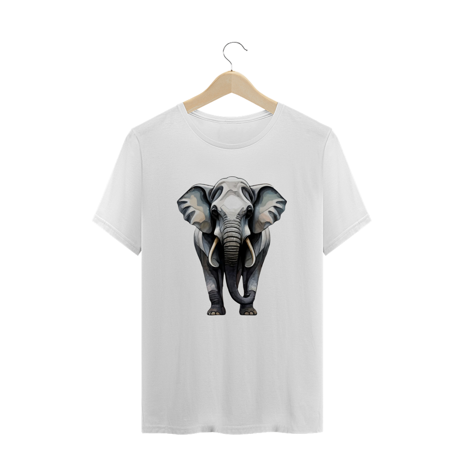 CAMISETA T-SHIRT PLUS SIZE, ELEPHANT