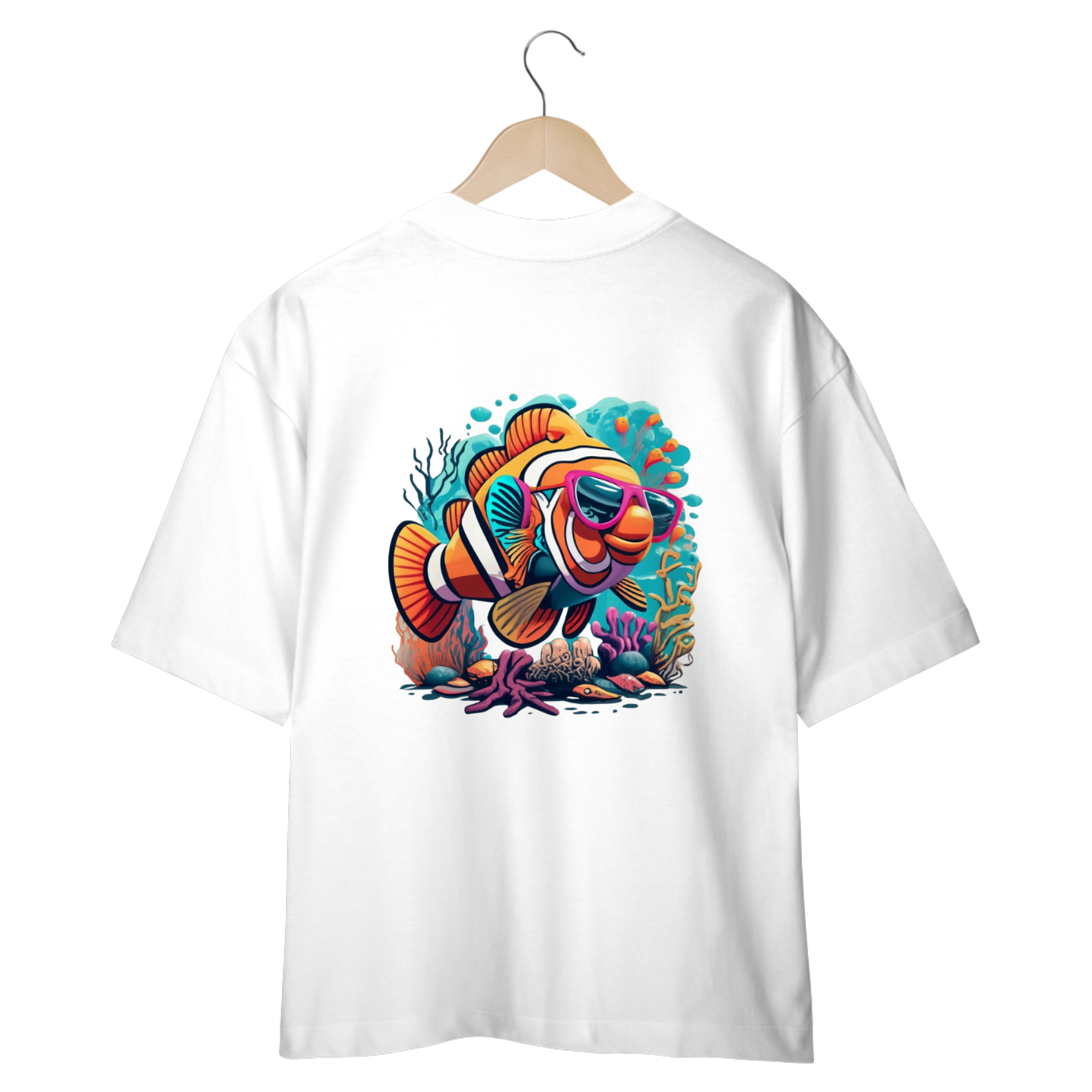 CAMISETA OVERSIZED COSTAS FISH
