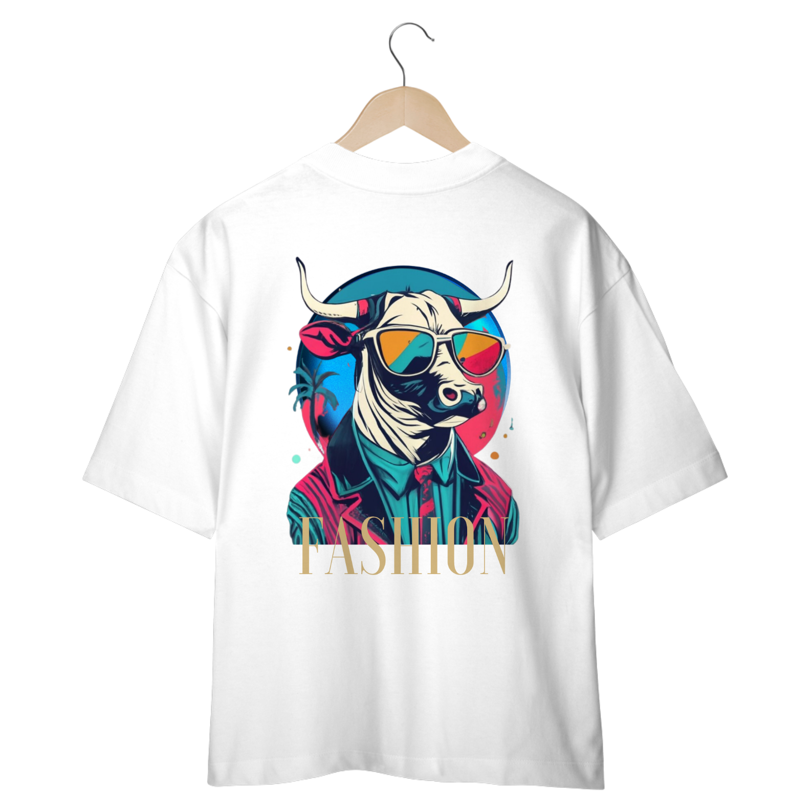CAMISETA OVERSIZED COSTAS, BULL FASHION