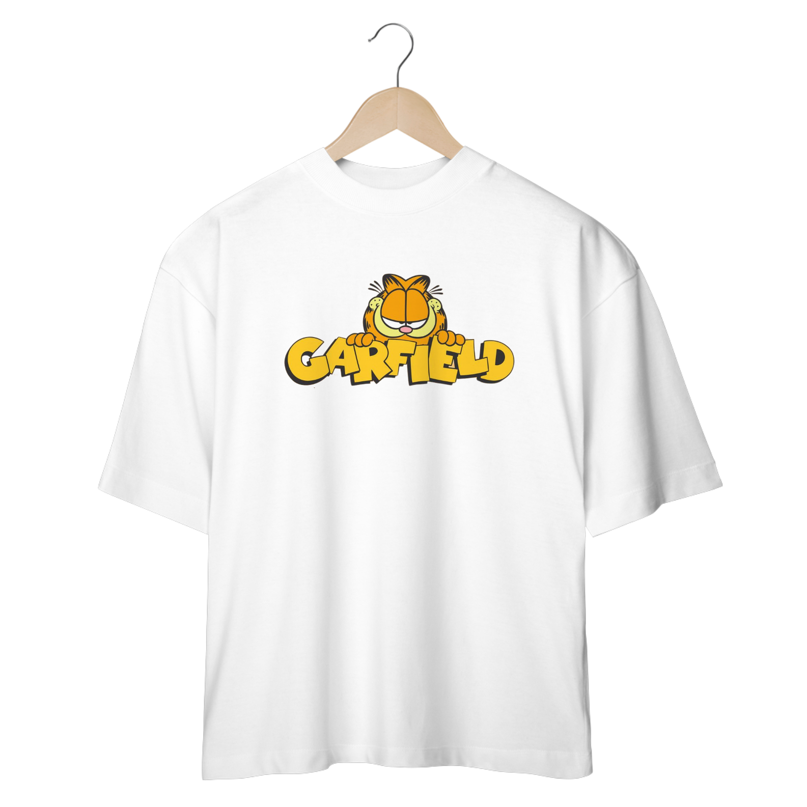 CAMISETA OVERSIZED, CAT GARFIELD