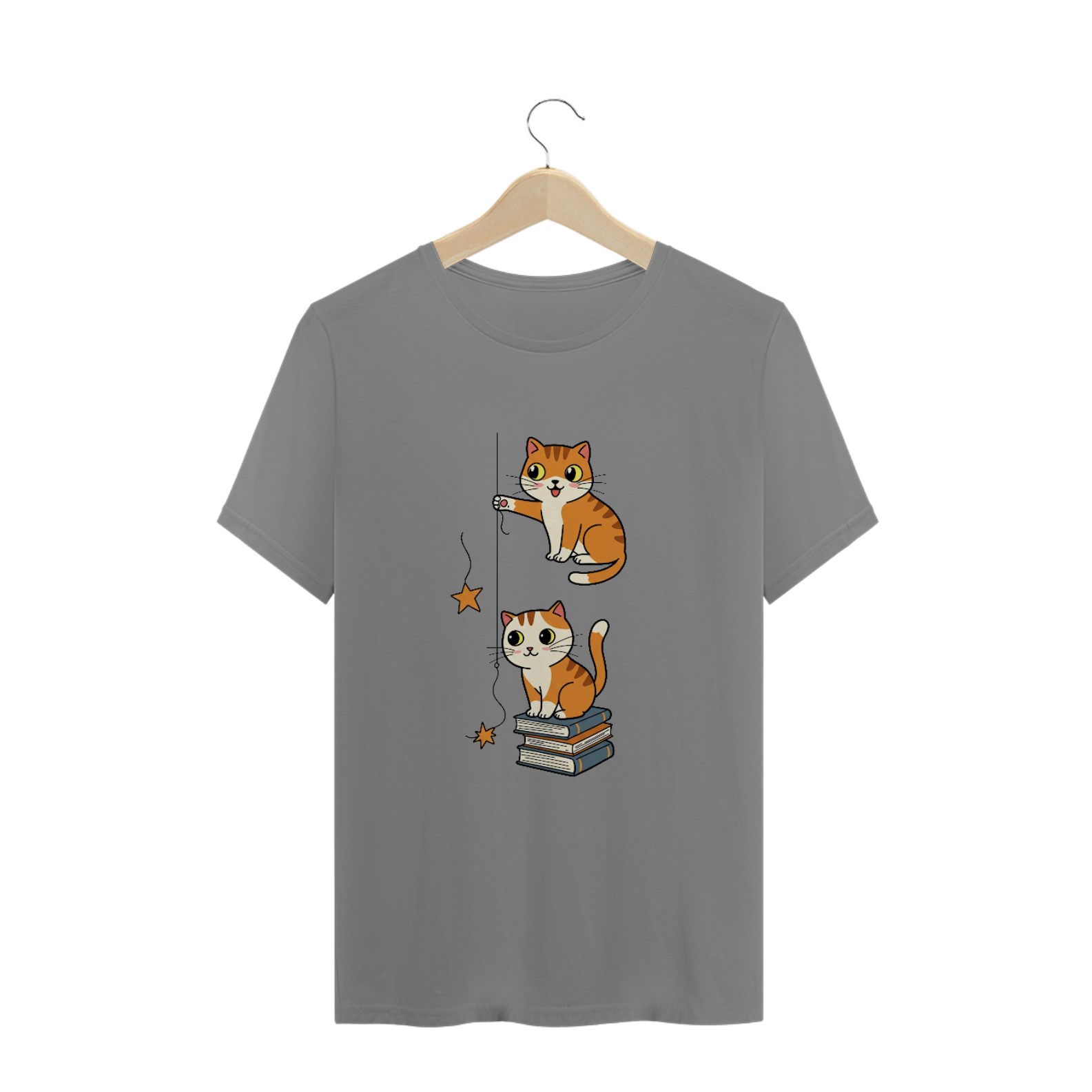 CAMISETA T-SHIRT PLUS SIZE, CUTE CAT