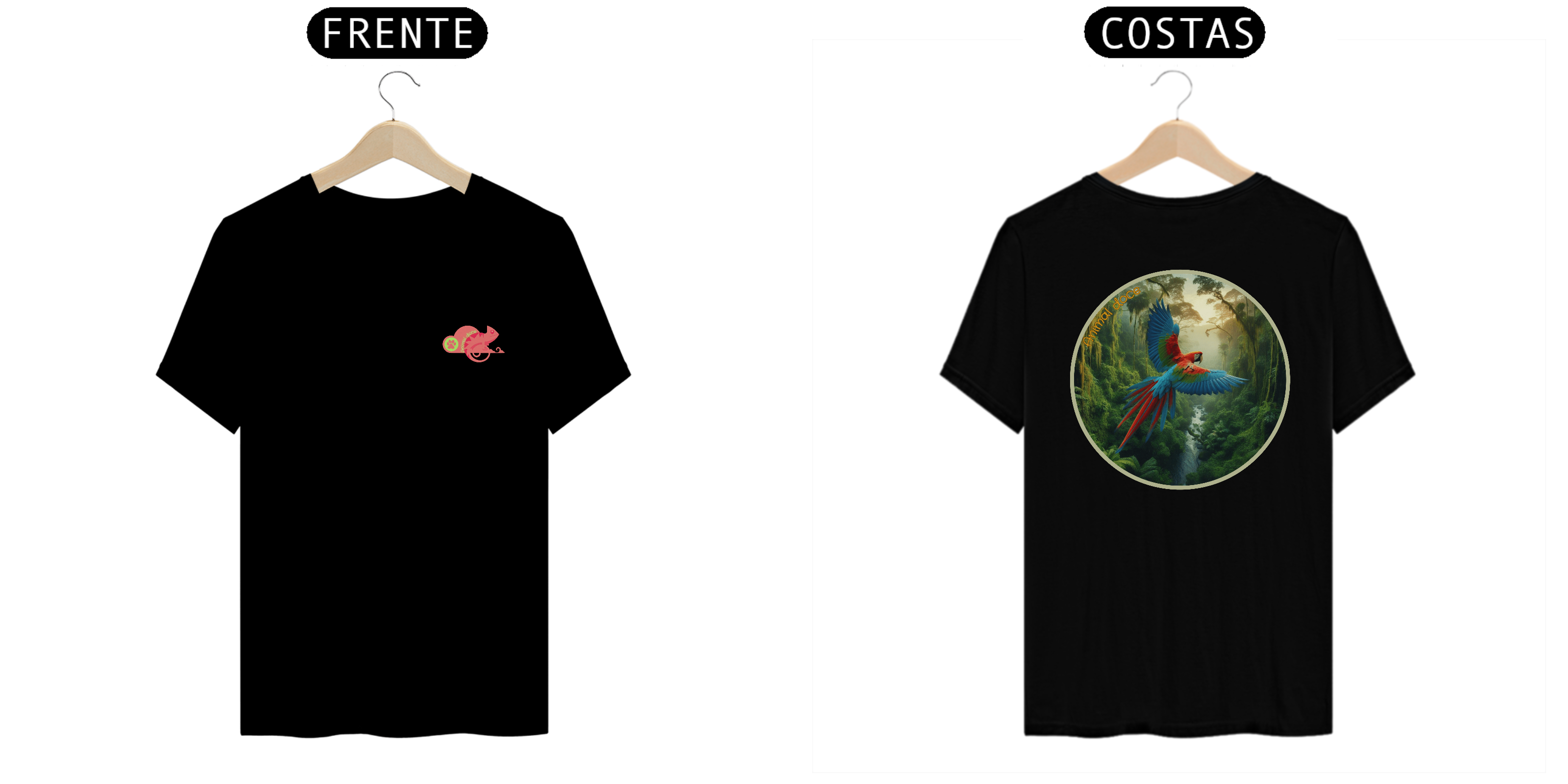 CAMISETA T-SHIRT QUALITY F/V, ARARA