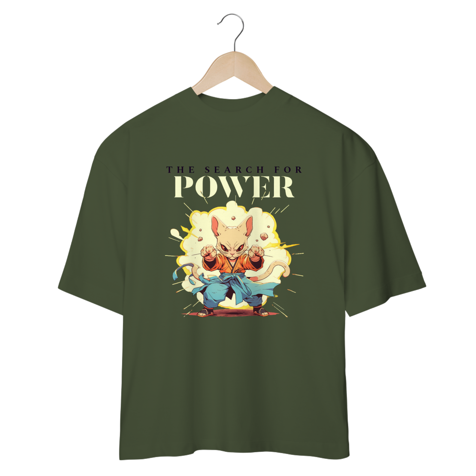 CAMISETA OVERSIZED, CAT POWER