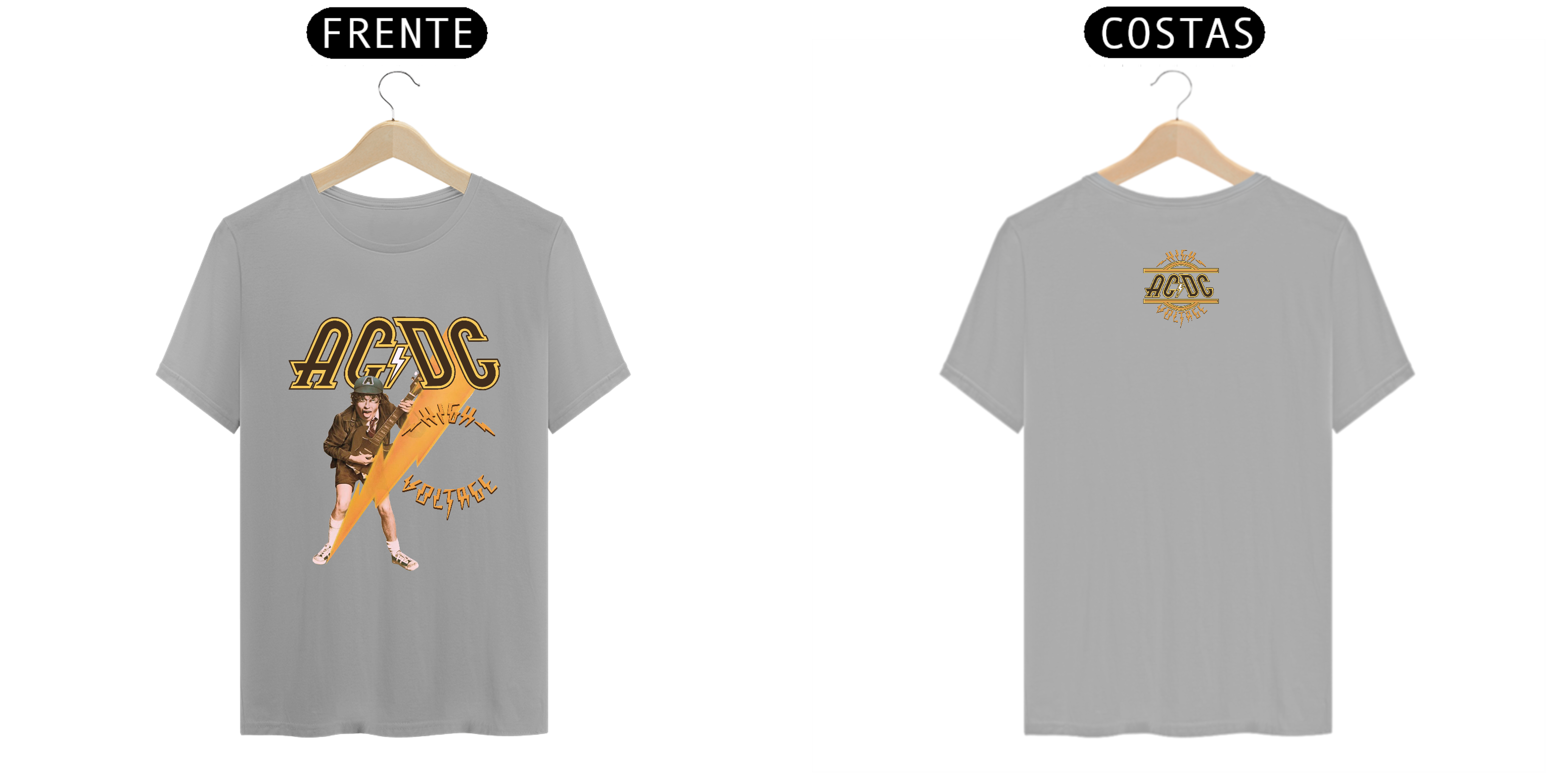 Nome do produto: Camiseta AC/DC High Voltage