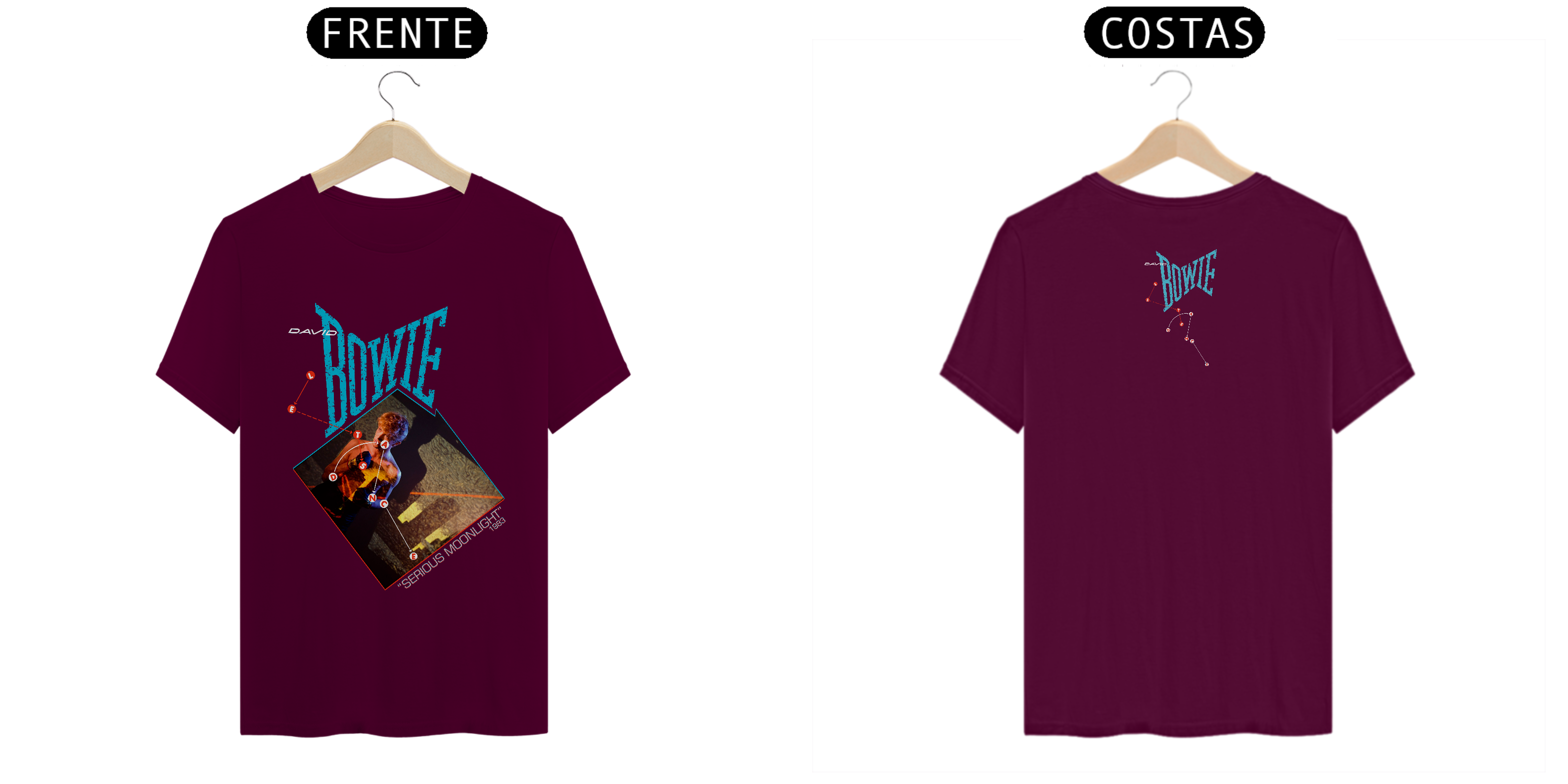 Camiseta David Bowie 