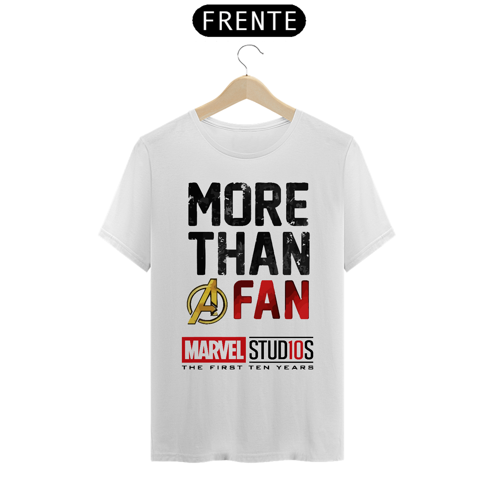 Nome do produto: Camiseta more than a fan