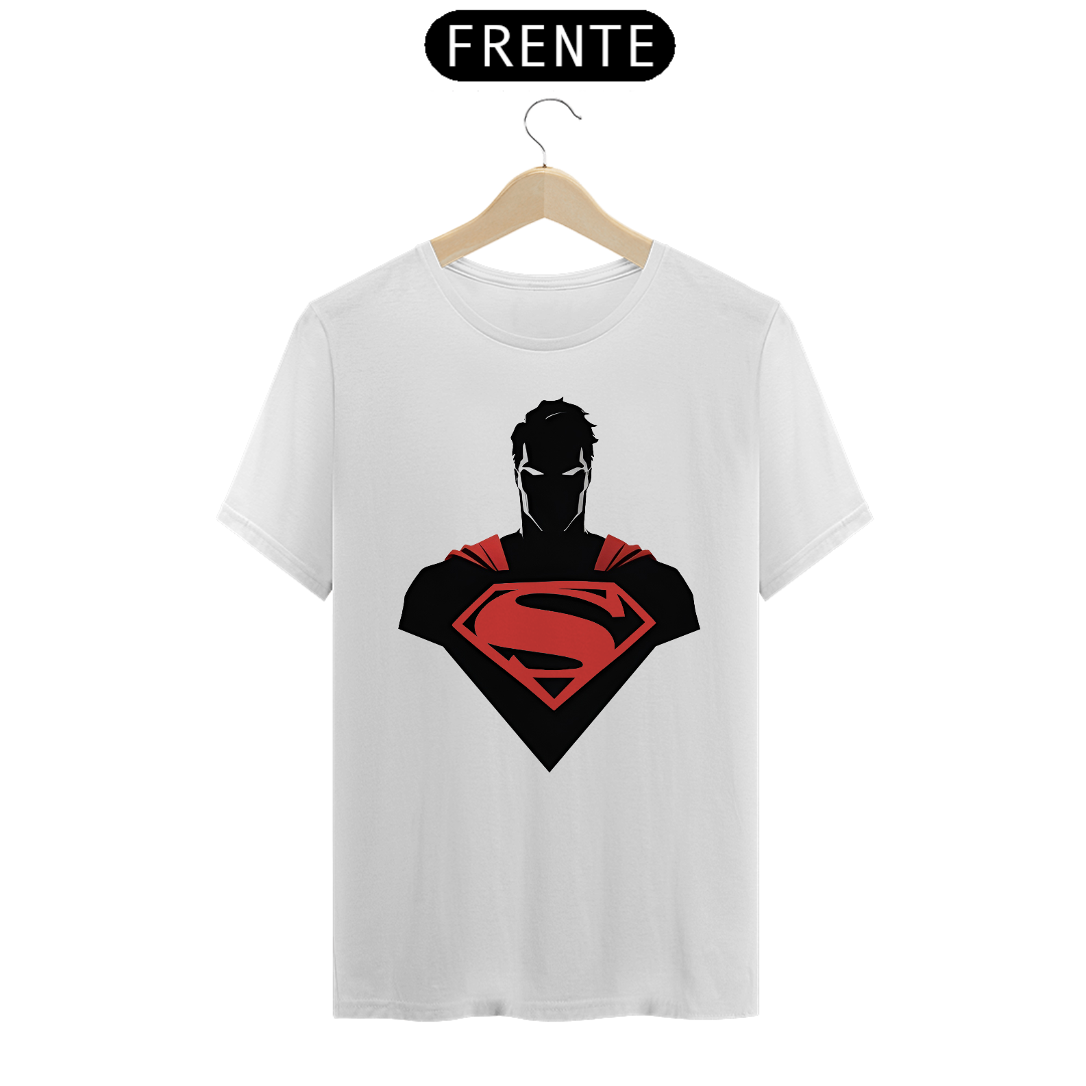 Nome do produto: Camiseta Super-Man Silhueta