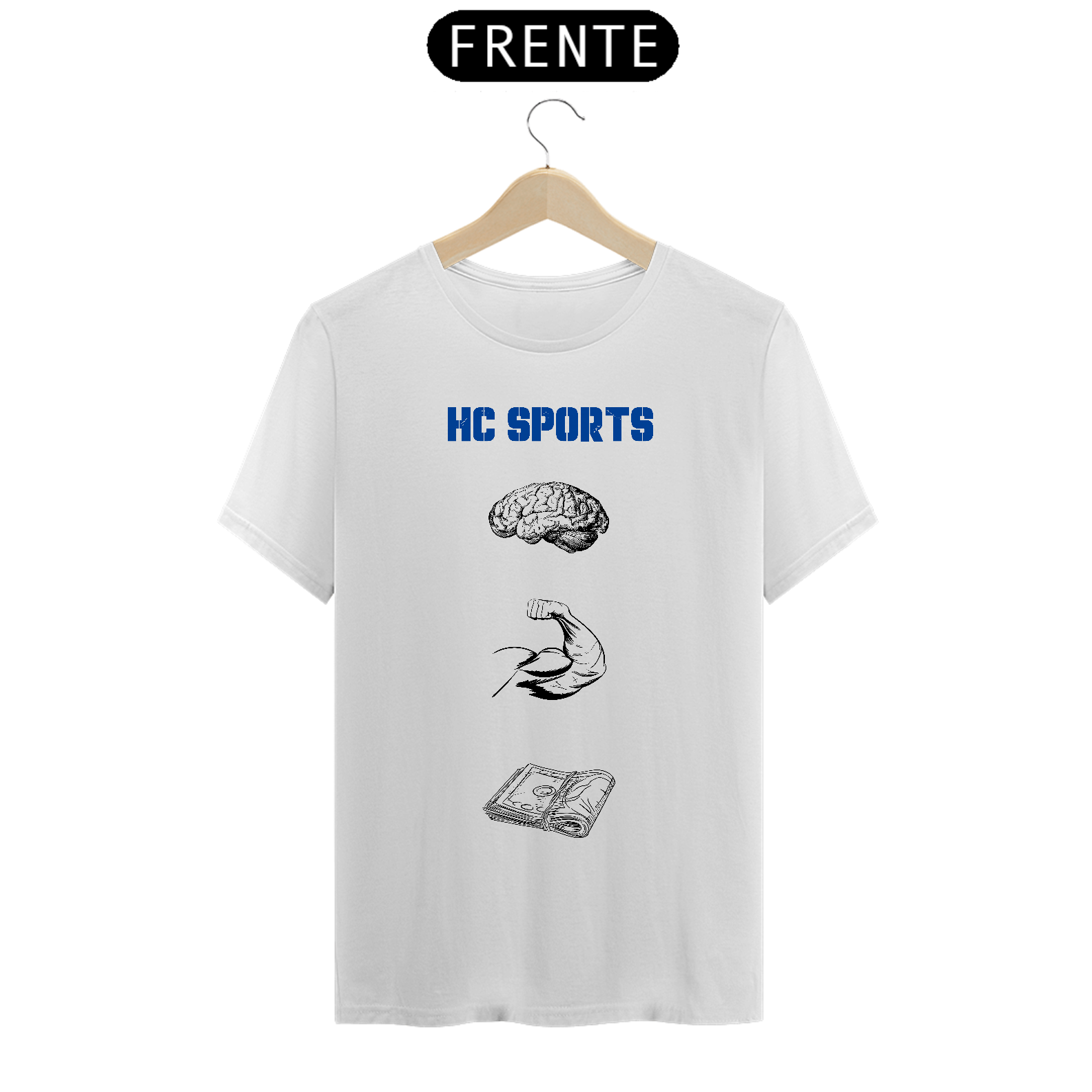 HC SPORTS T-shirt Premium Segue o Plano