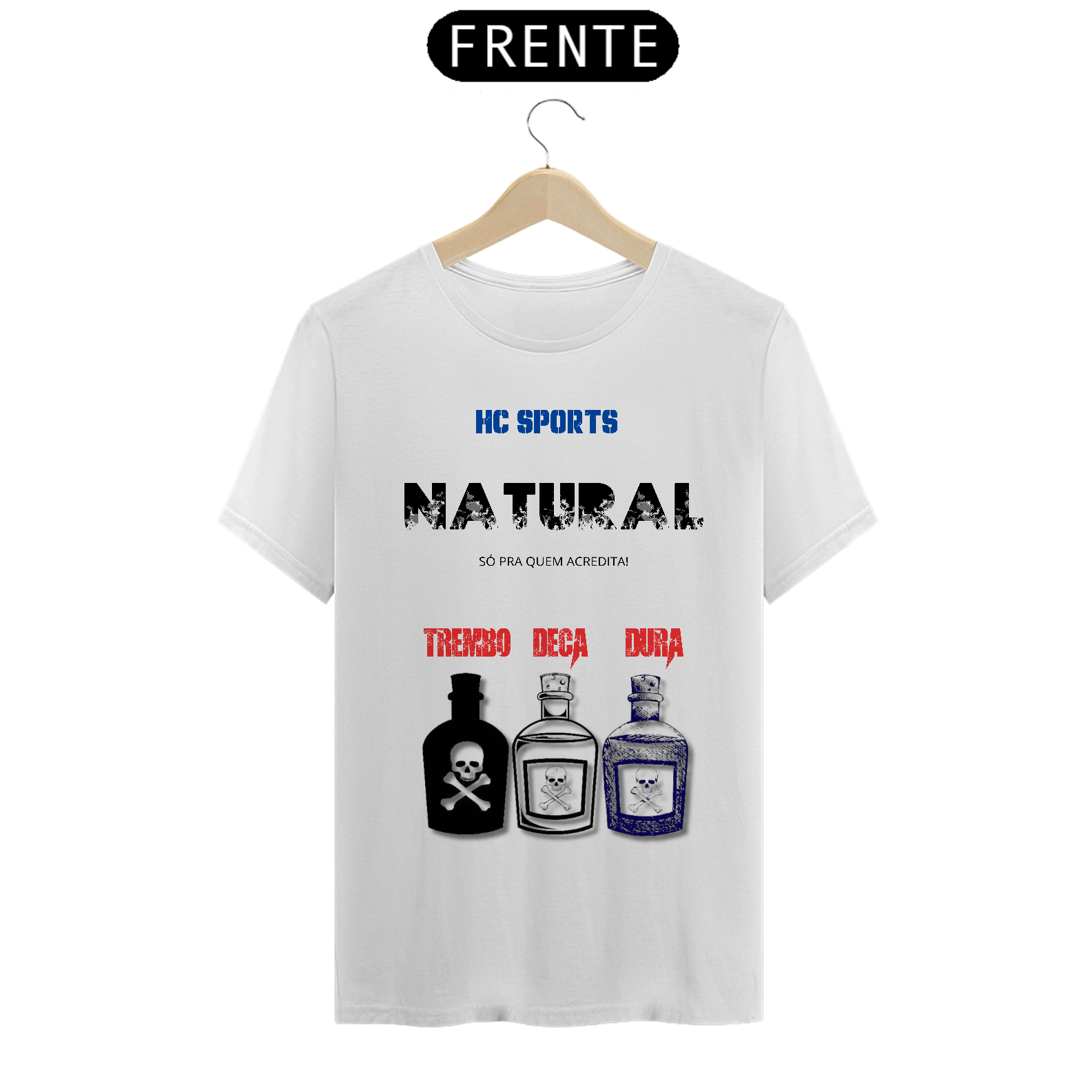 HC SPORTS T-Shirt Premium Natural 