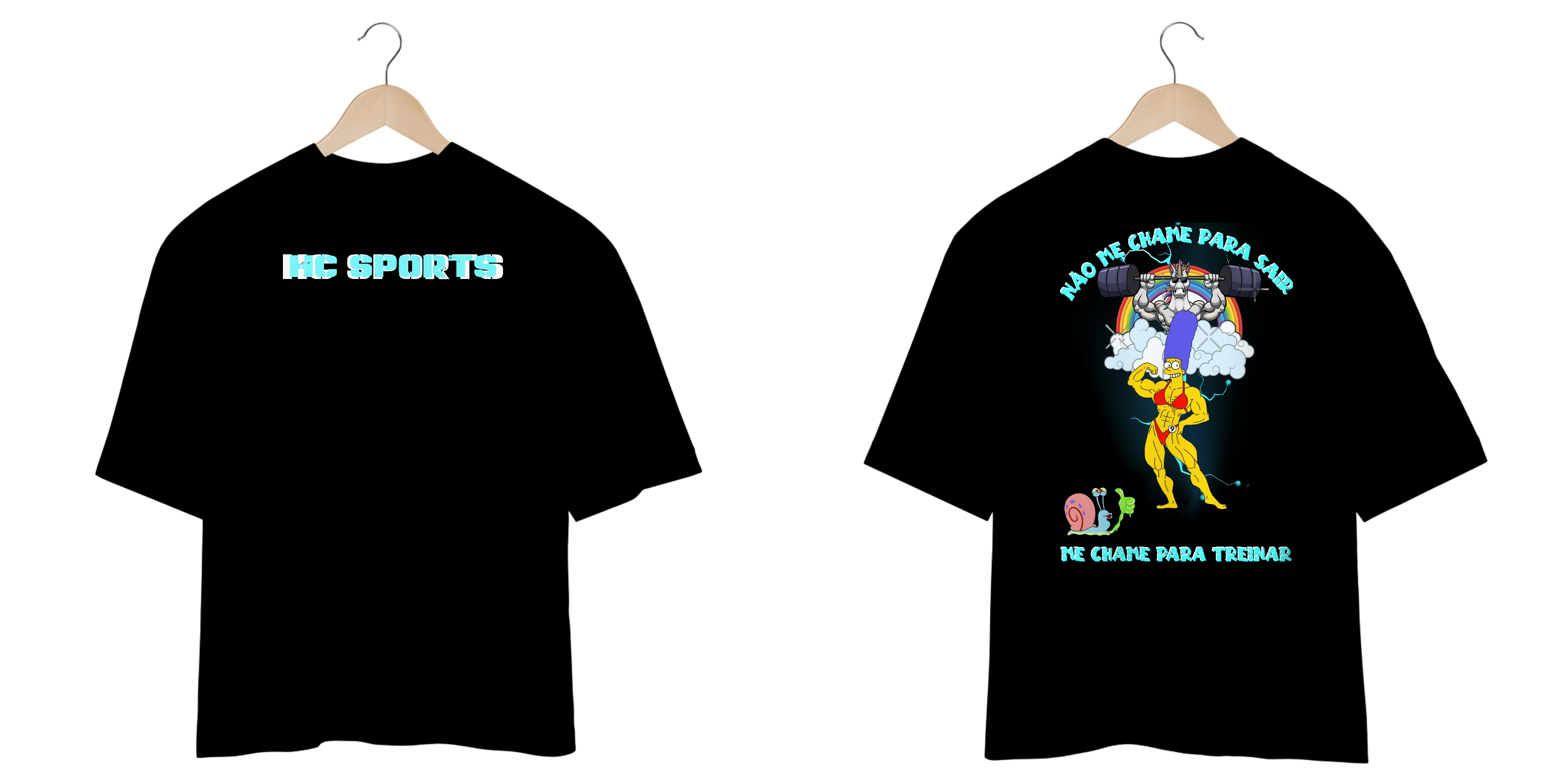 HC SPORTS Oversized  Me Chame para Treinar