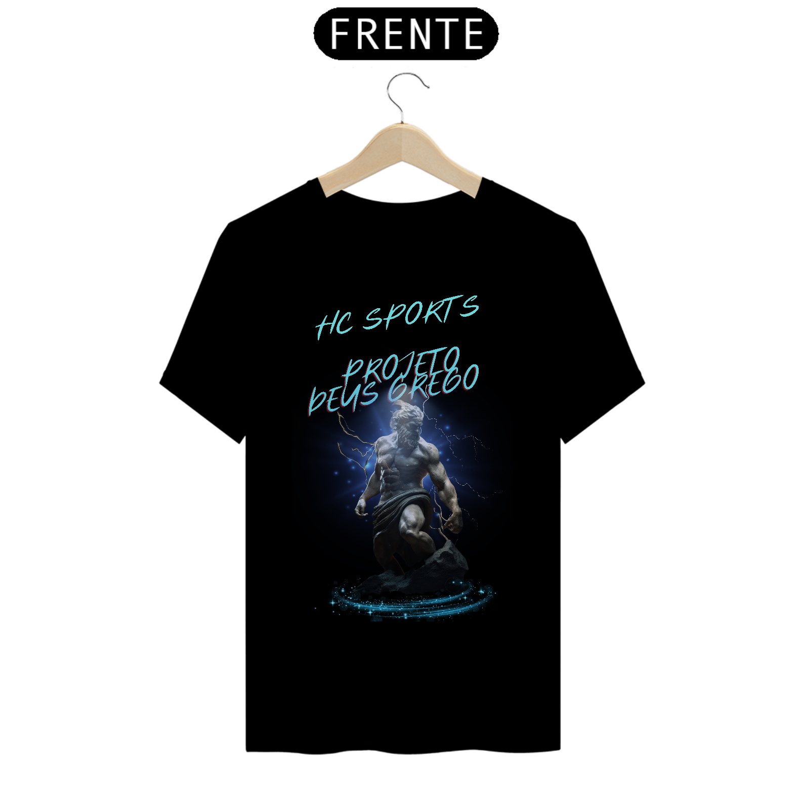 HC SPORTS T-Shirt Premium Deus Grego