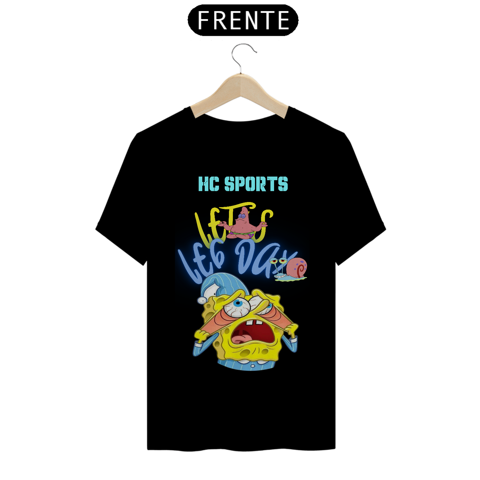 HC SPORTS T-shirt Premium Leg Day Bob