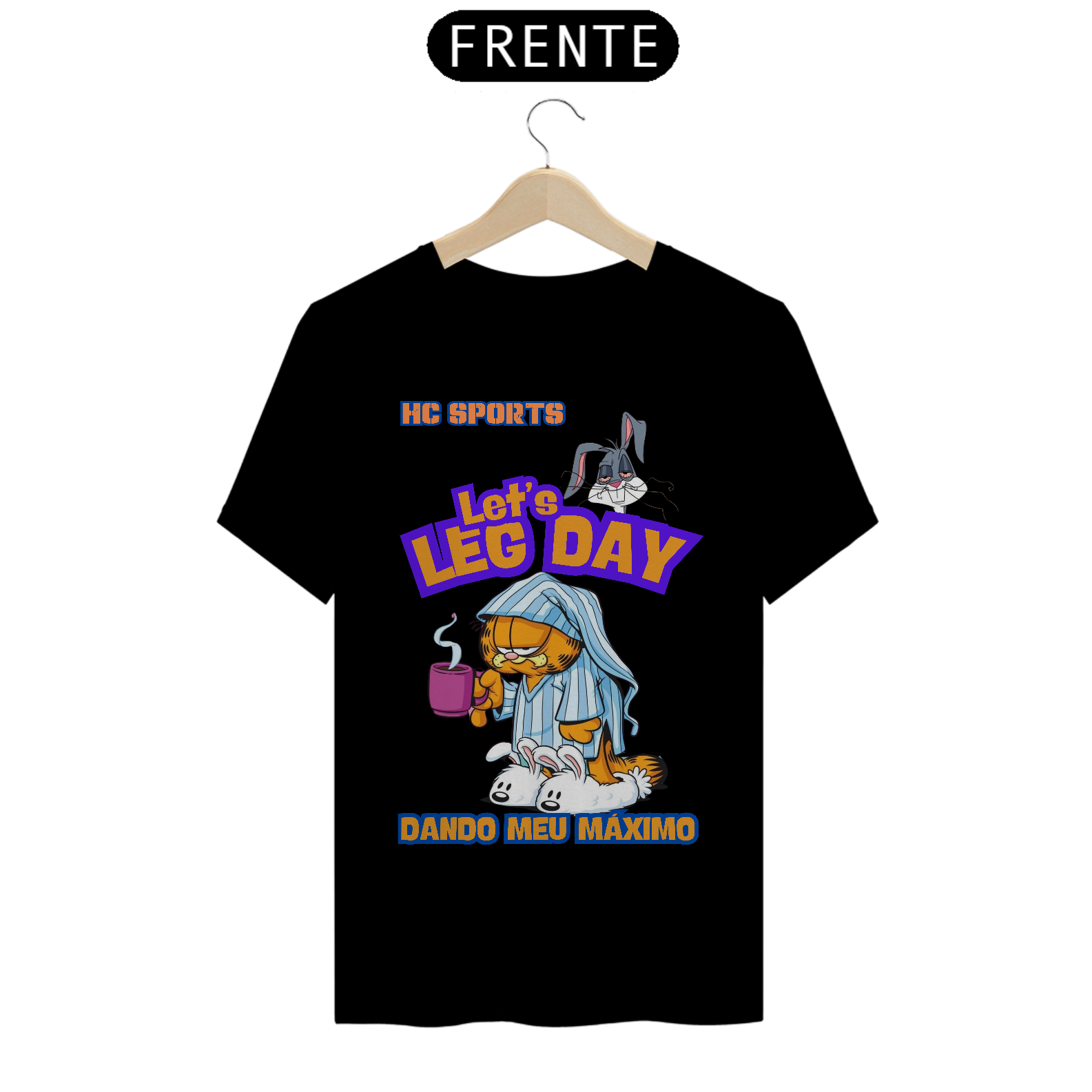 HC SPORTS T-shirt Premium Leg Day