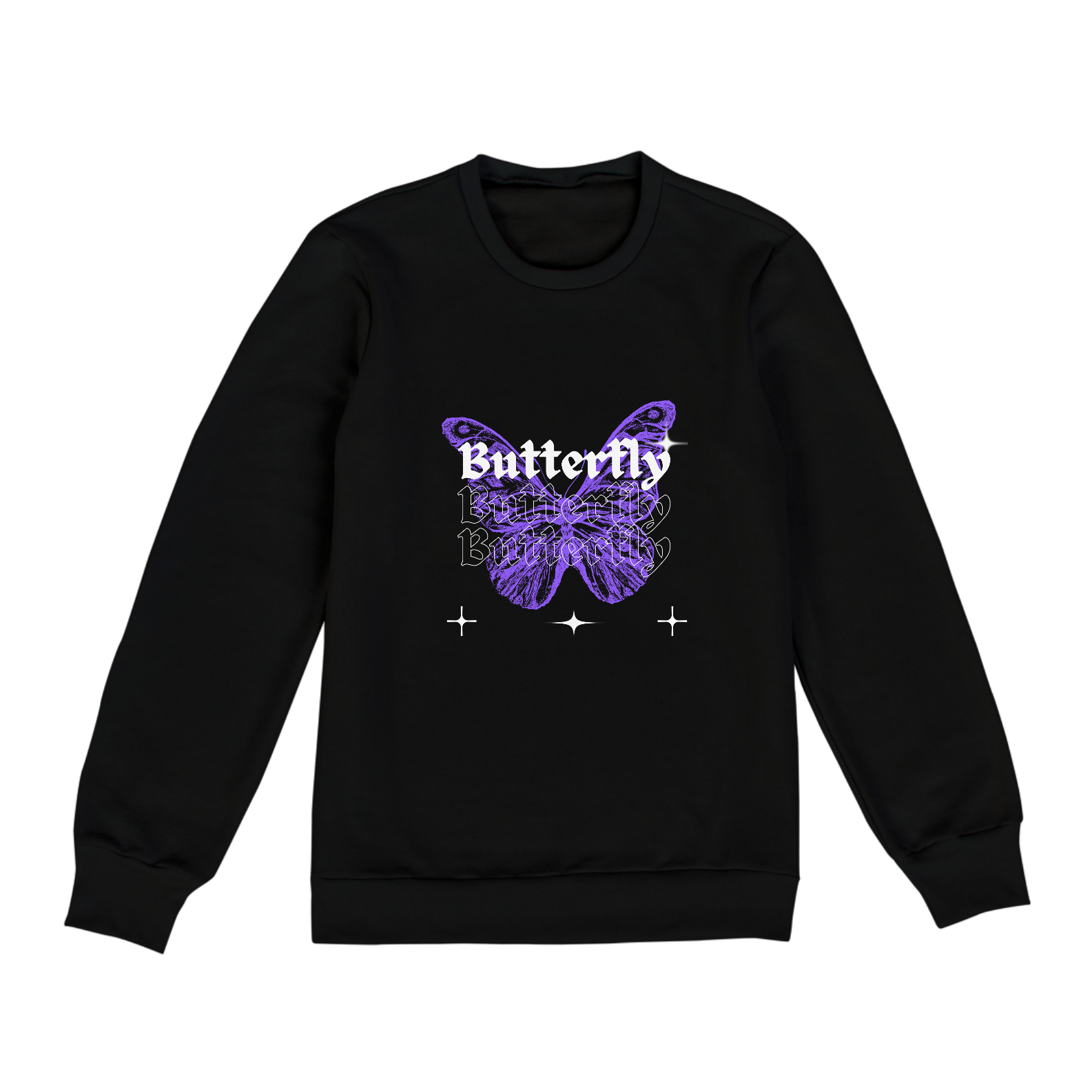 Moletom Feminino estampa Butterfly