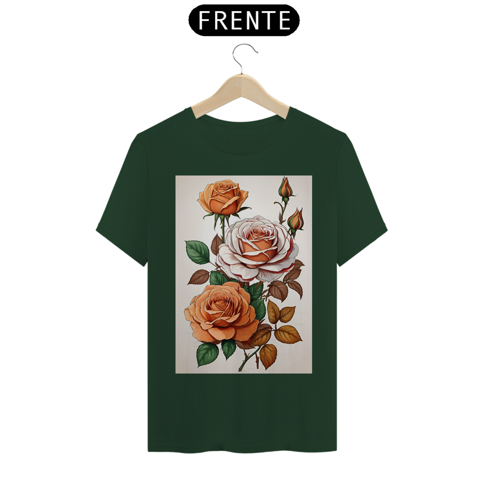 T-shirt  classic Rosas