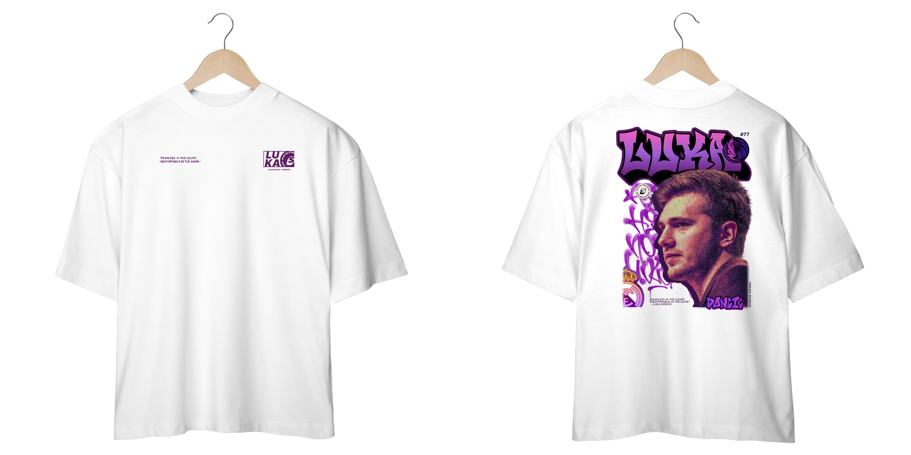 Oversized - Luka Doncic / Branca