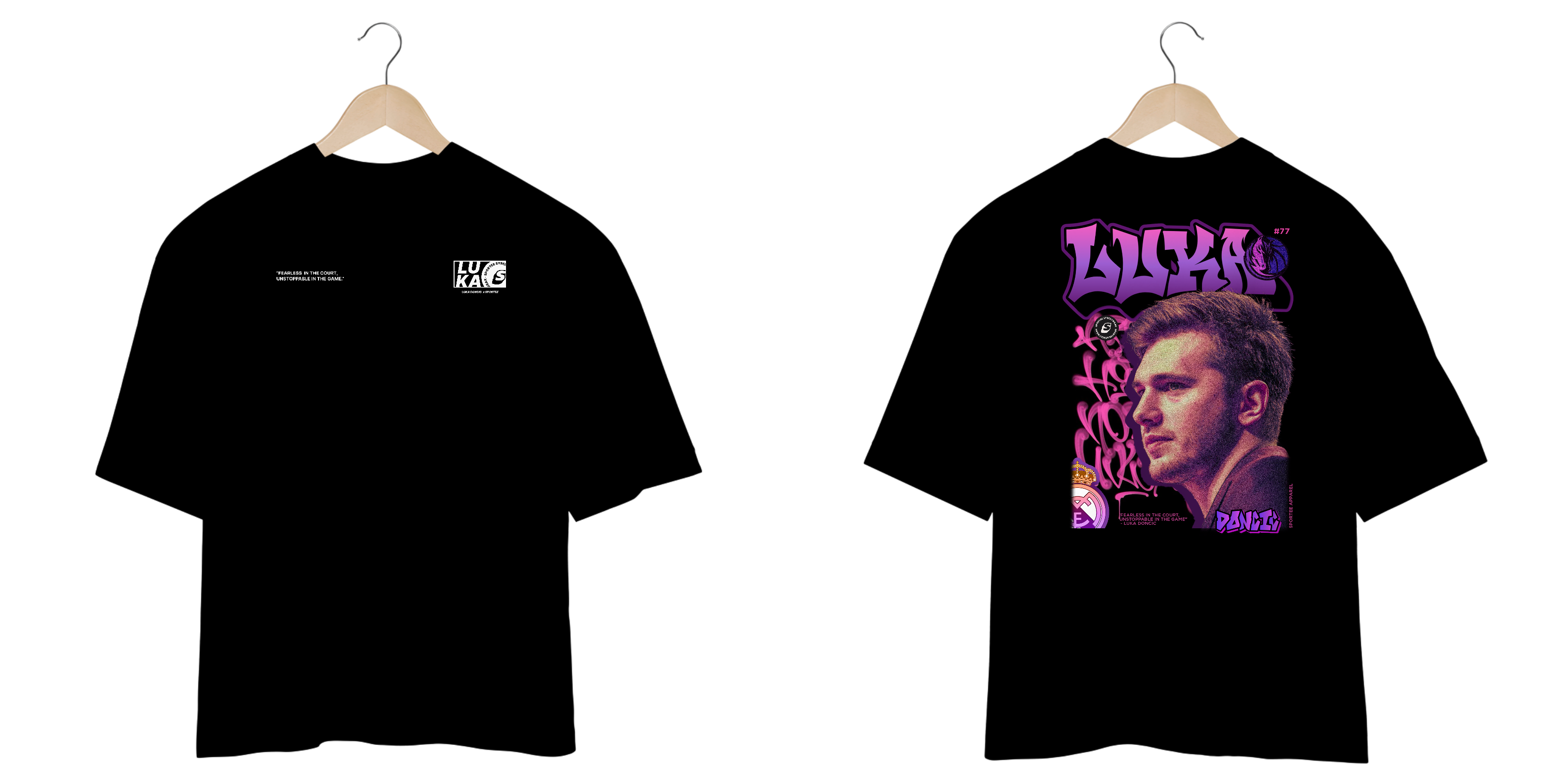 Oversized - Luka Doncic / Preta