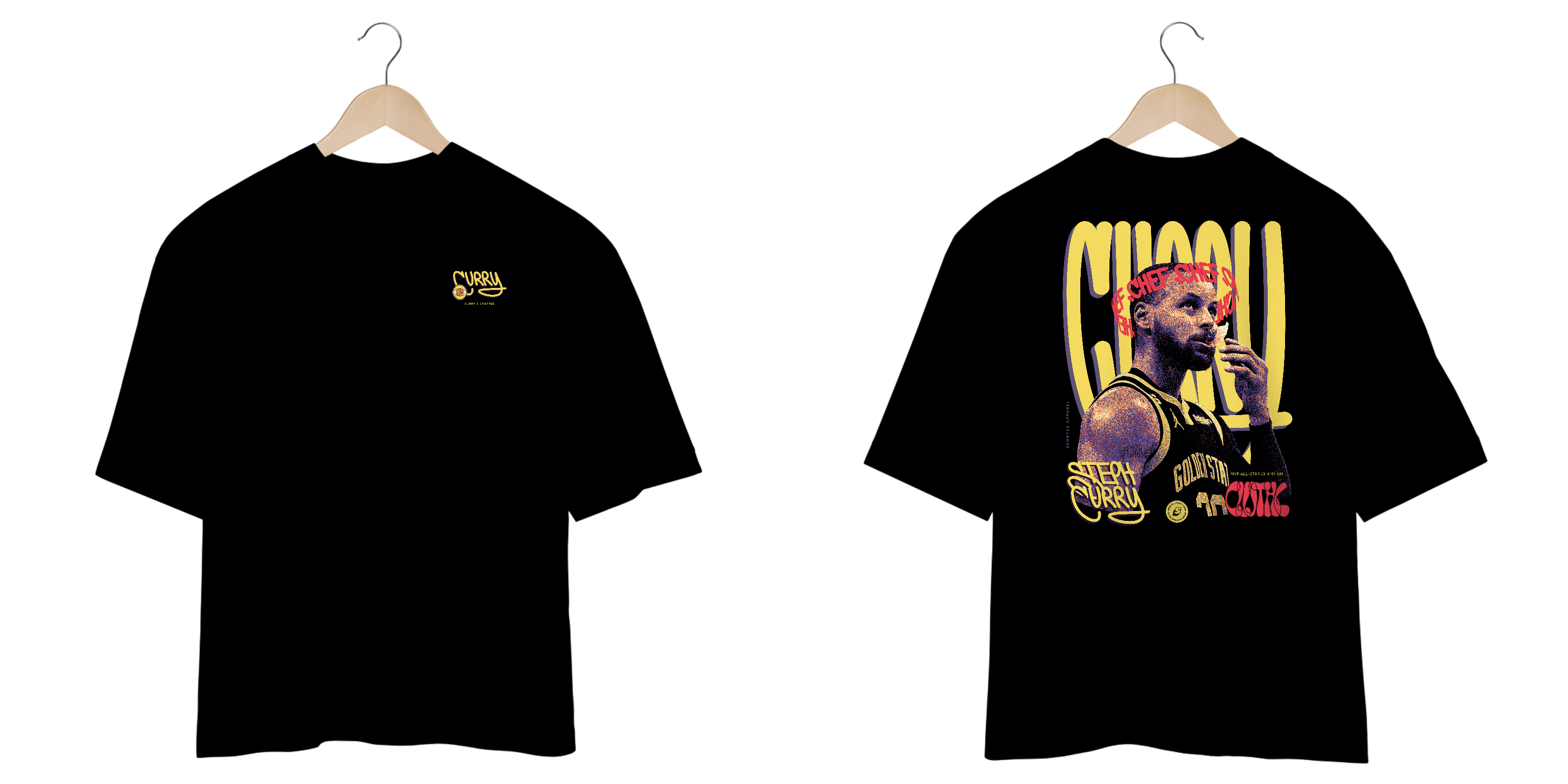 Oversized - Steph Curry / Preta