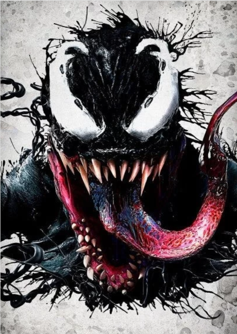 Nome do produto: Poster Venom Splash - Todos os Tamanhos