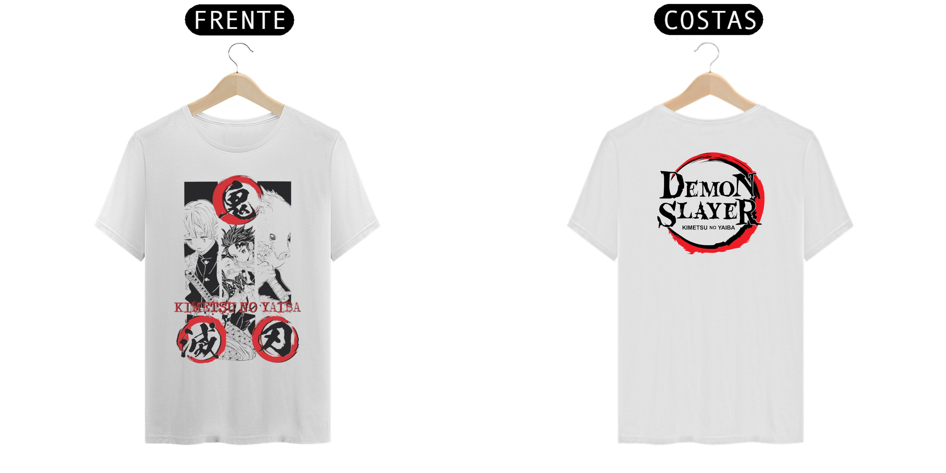 Camisa Demon Slayer / Kimetsu no Yaiba