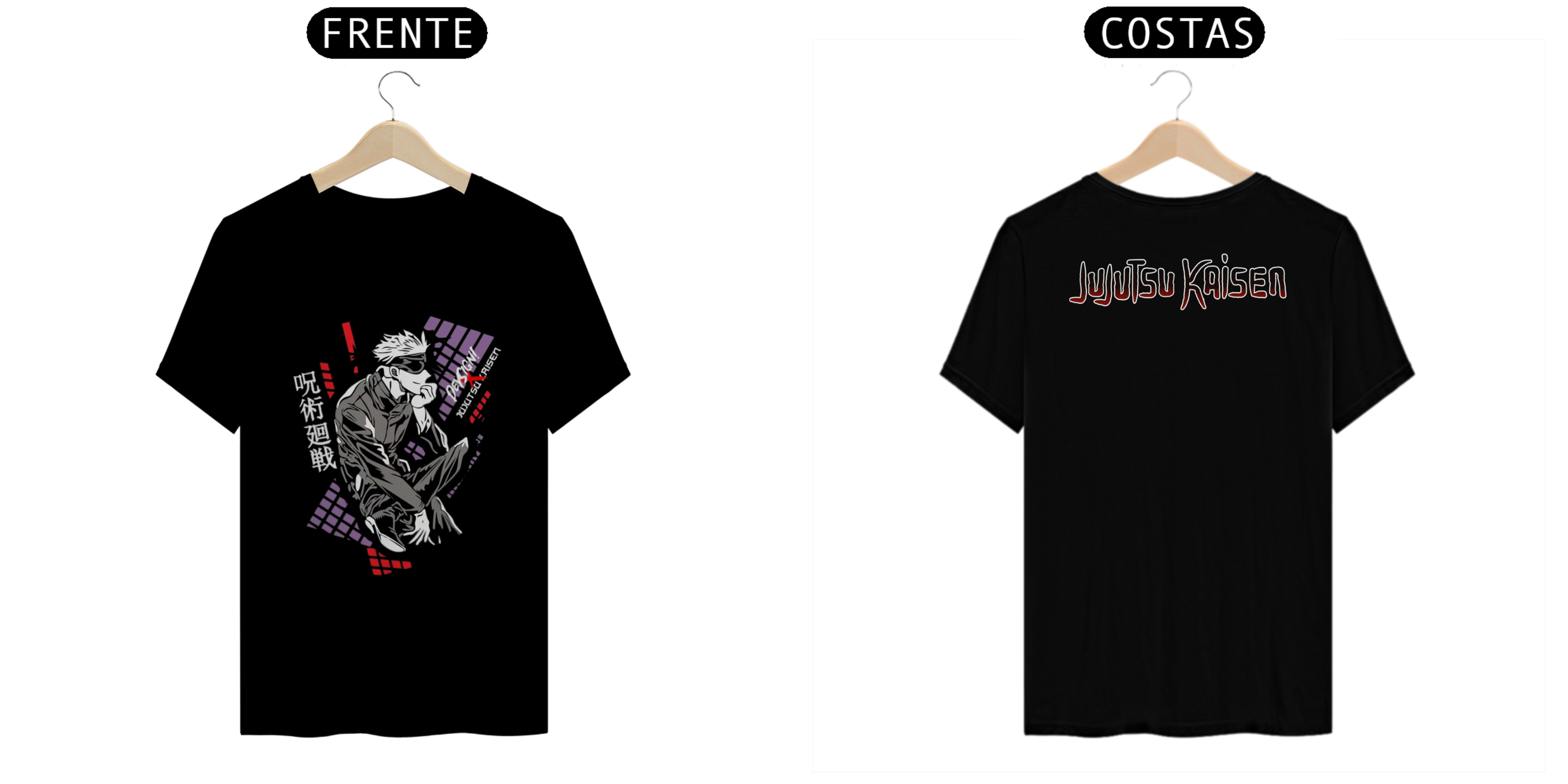 Camisa Jujutsu Kaisen - Satoru Gojo