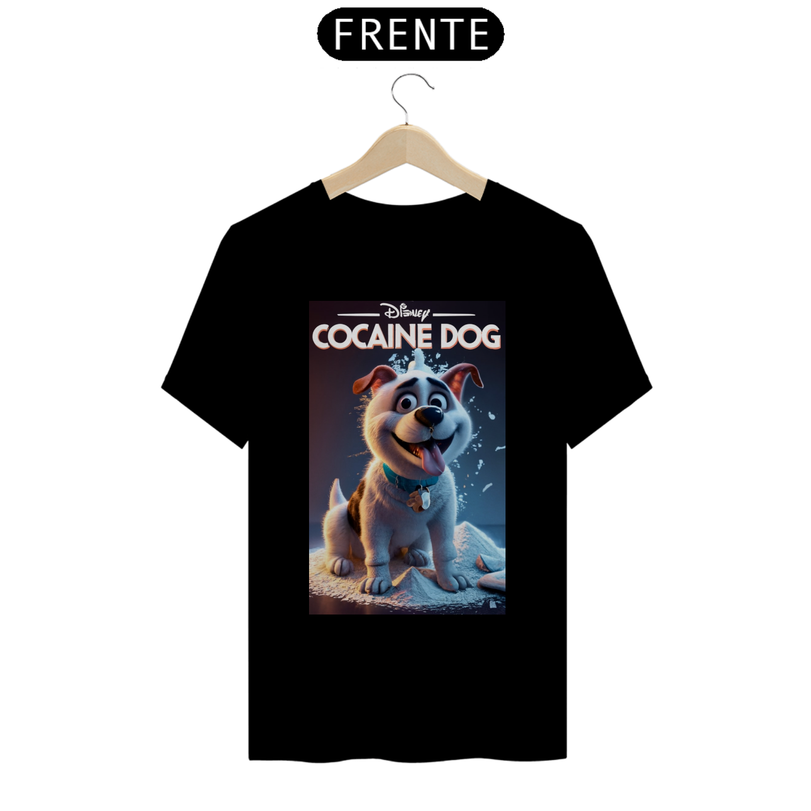 Camiseta Cocaine Dog
