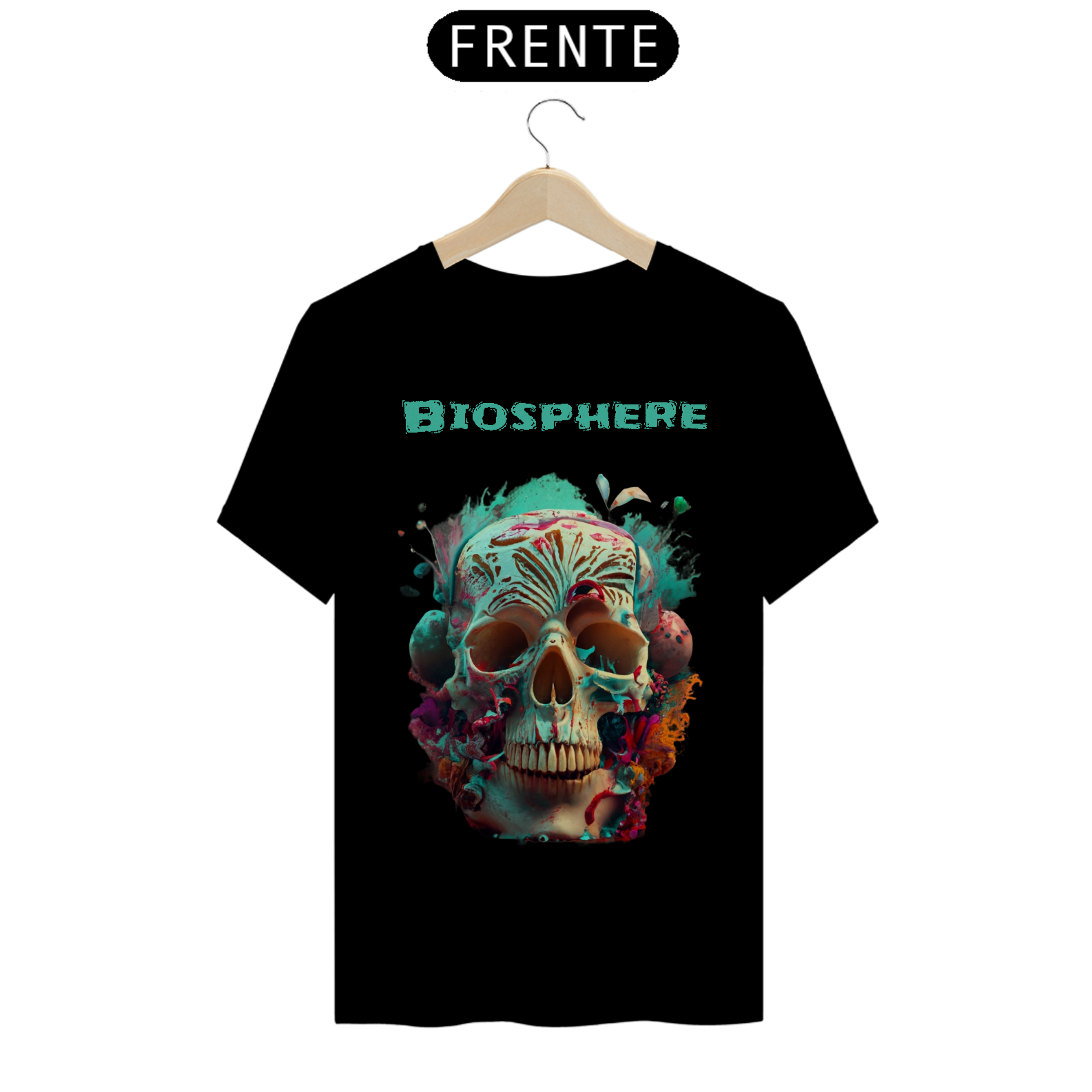 Camiseta Dripping Skull