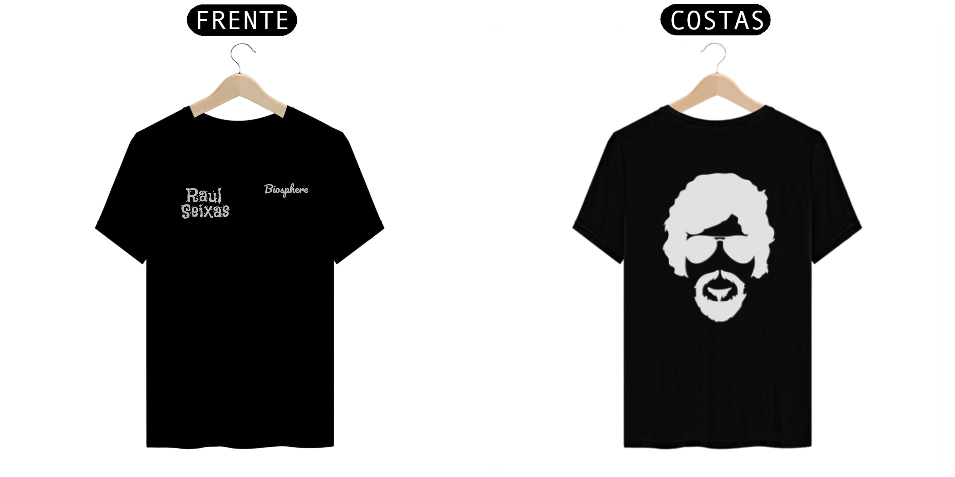 Nome do produto: Camiseta Raul Seixas