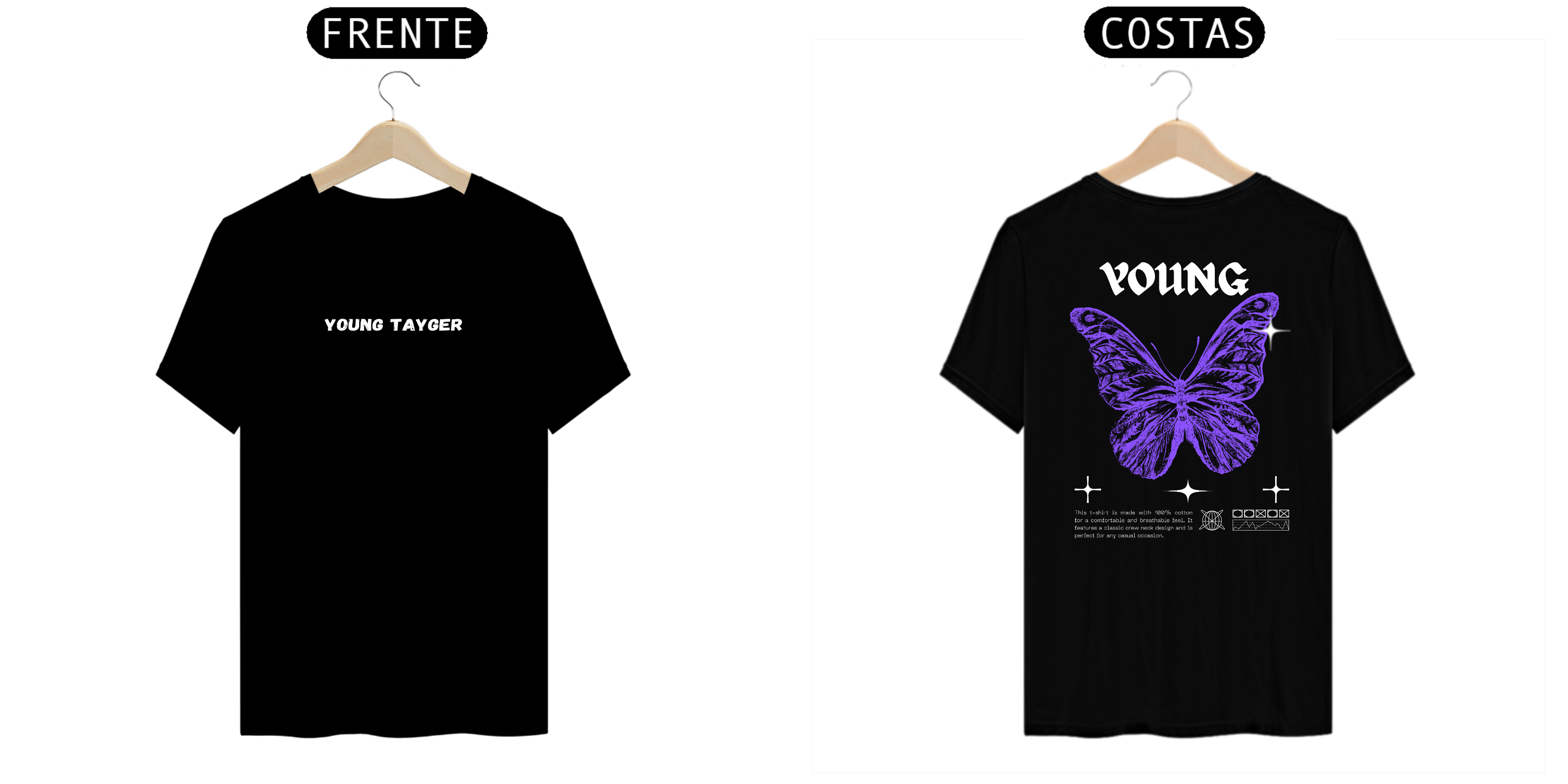 CAMISA YOUNG TAYGER PURPLE