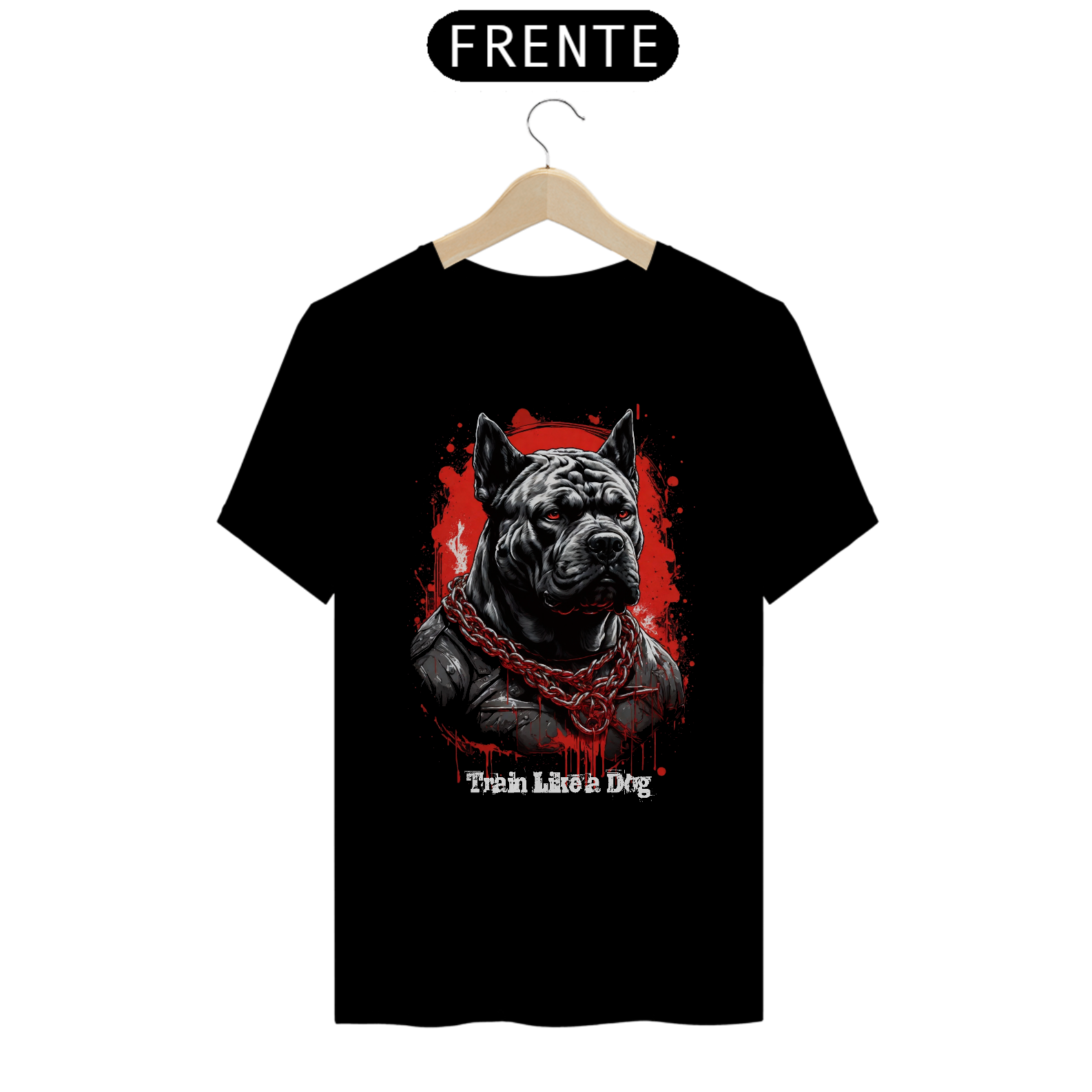 Camiseta - Train like a dog 