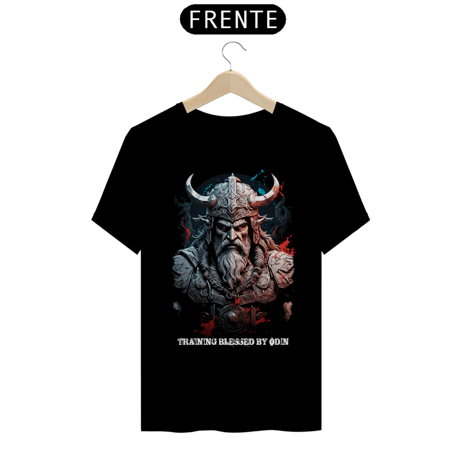 Camiseta - Blessed by Odin