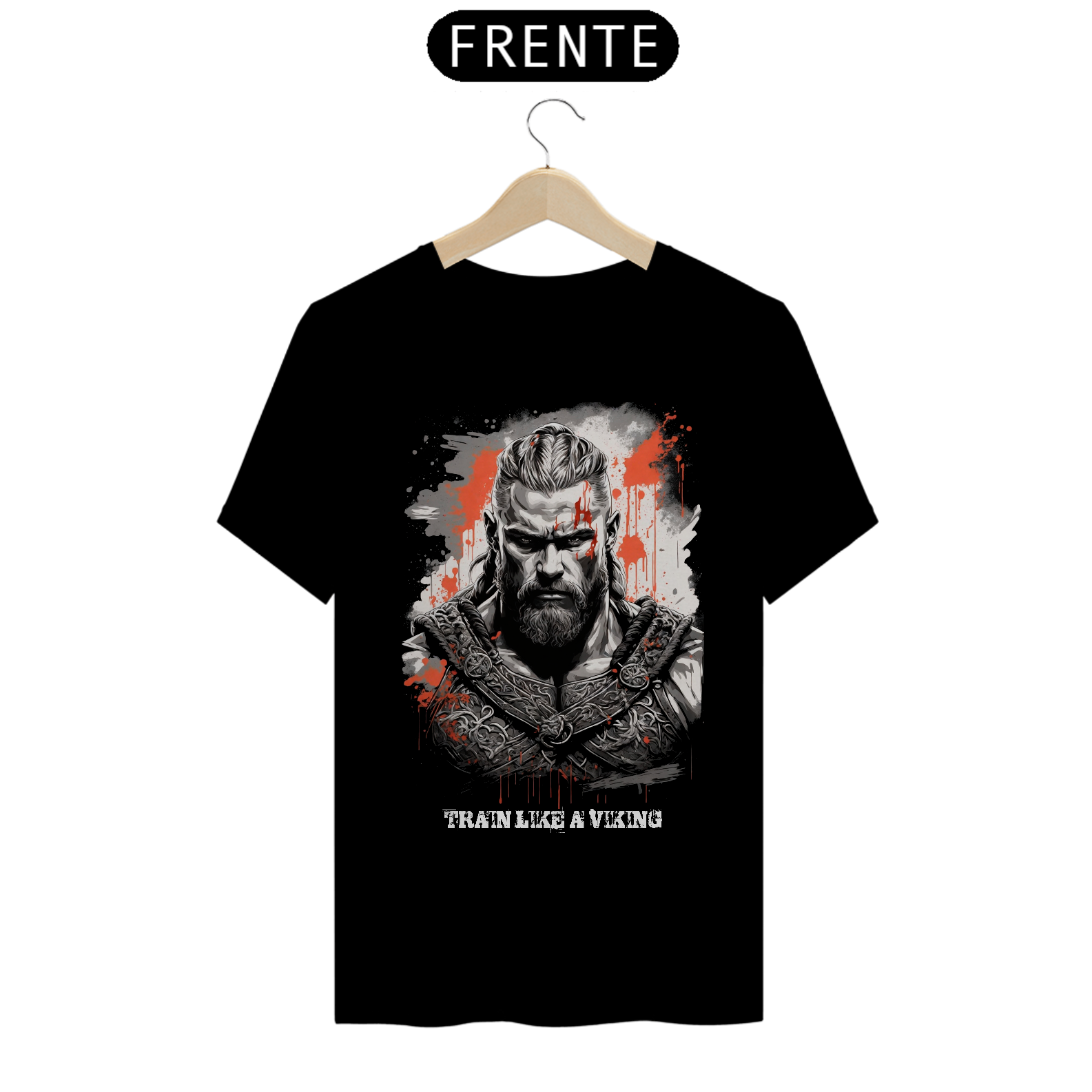 Camiseta - Train like a viking