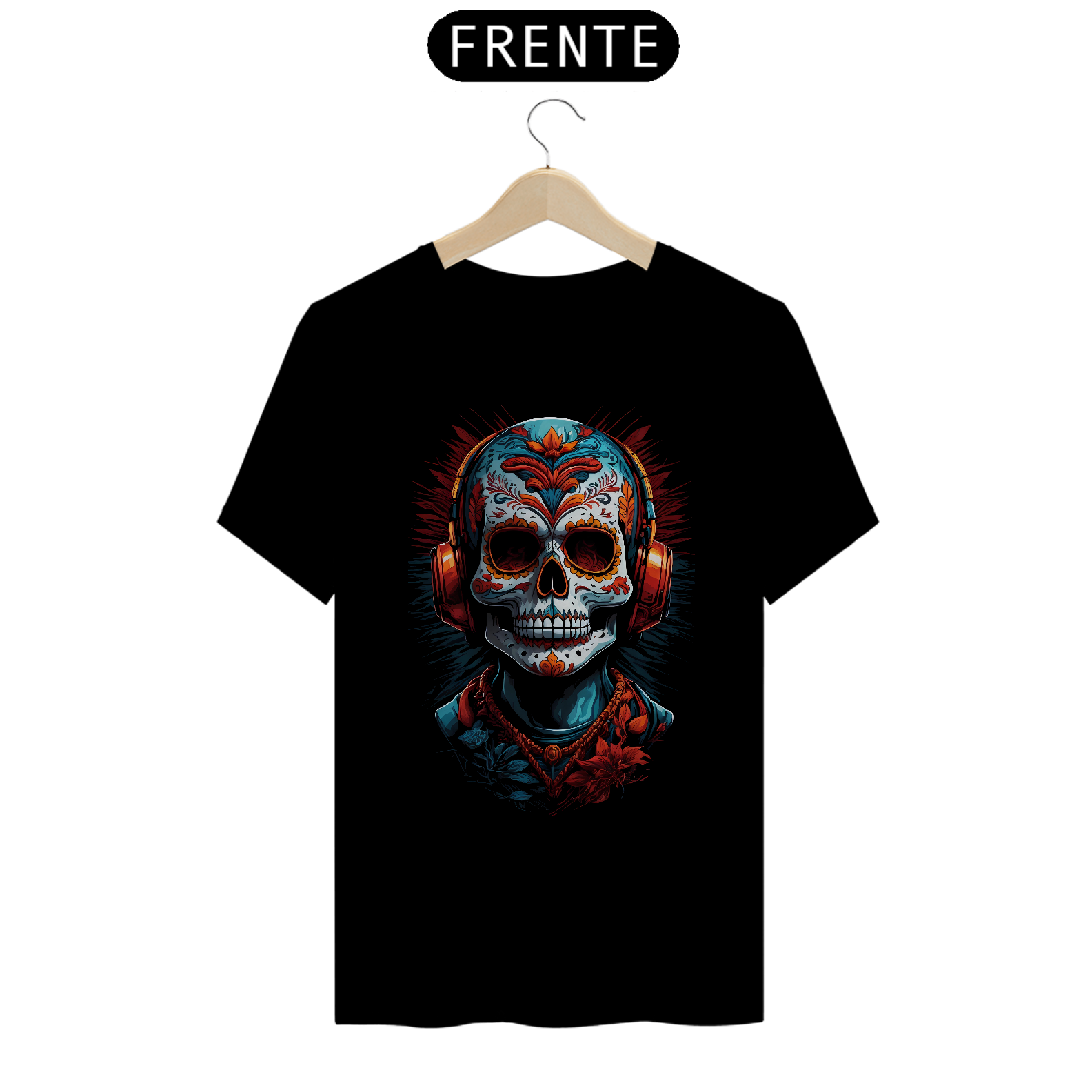 Camiseta - Mexican Skull