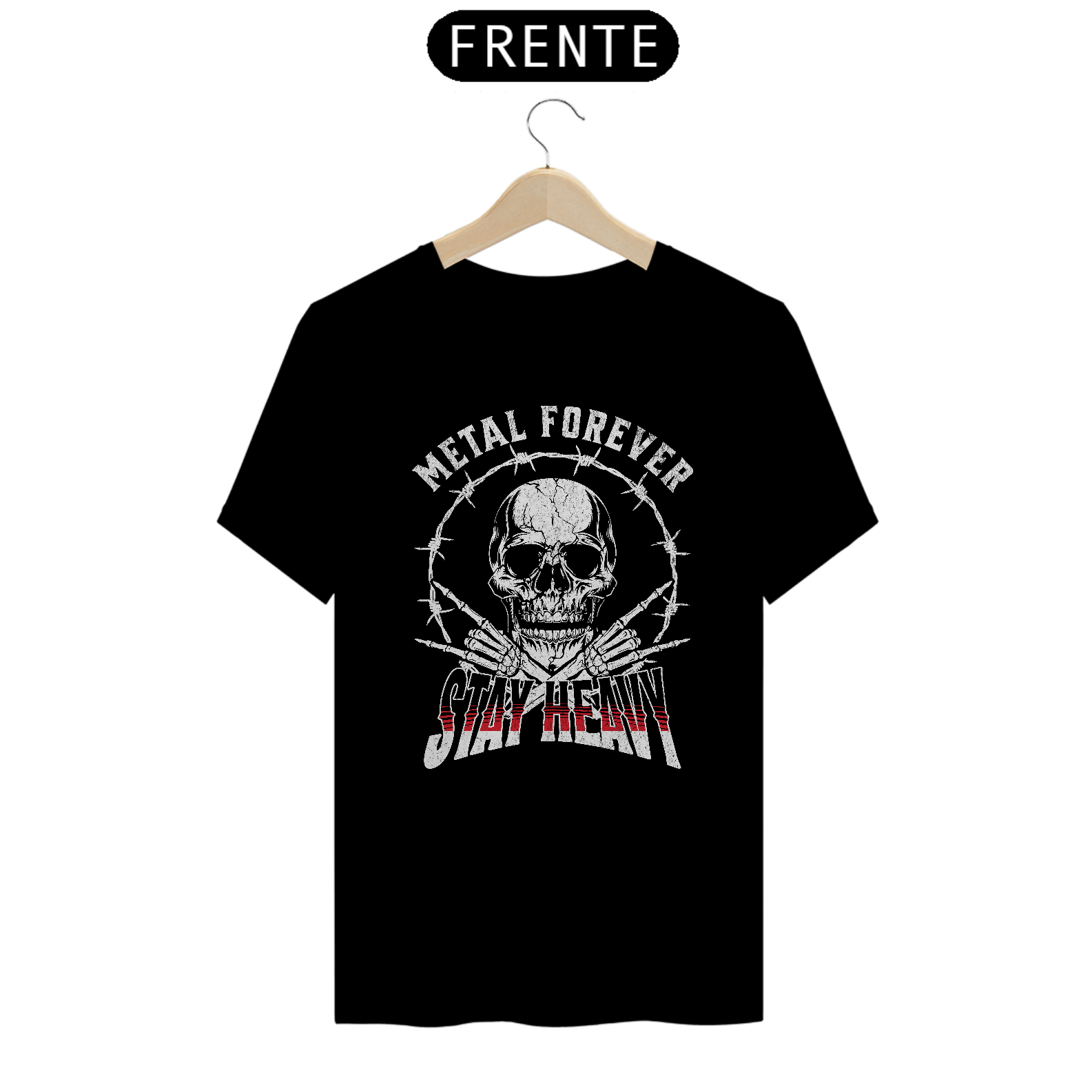 Camiseta - Metal forever