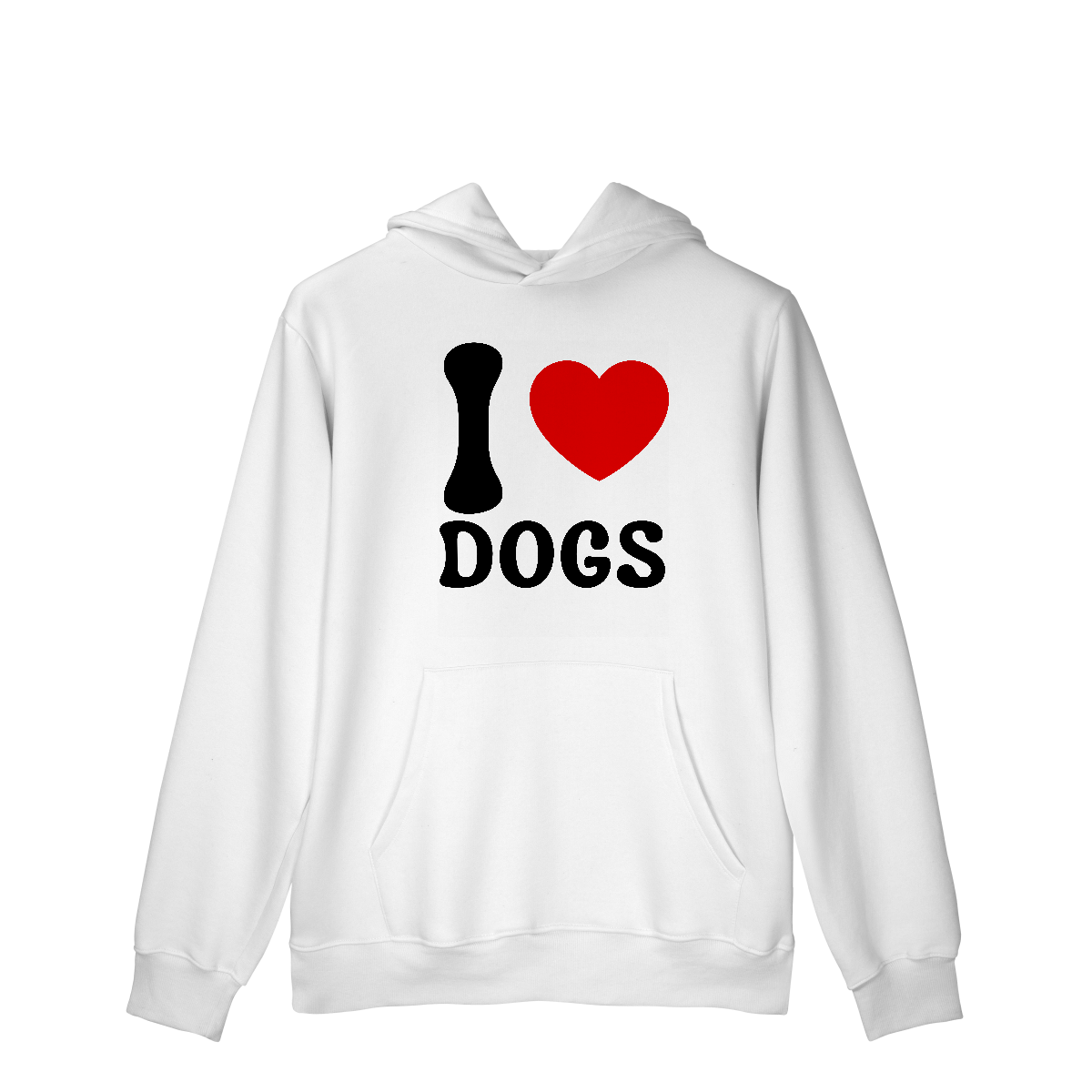 I Love Dogs [Moletom Prime Canguru]