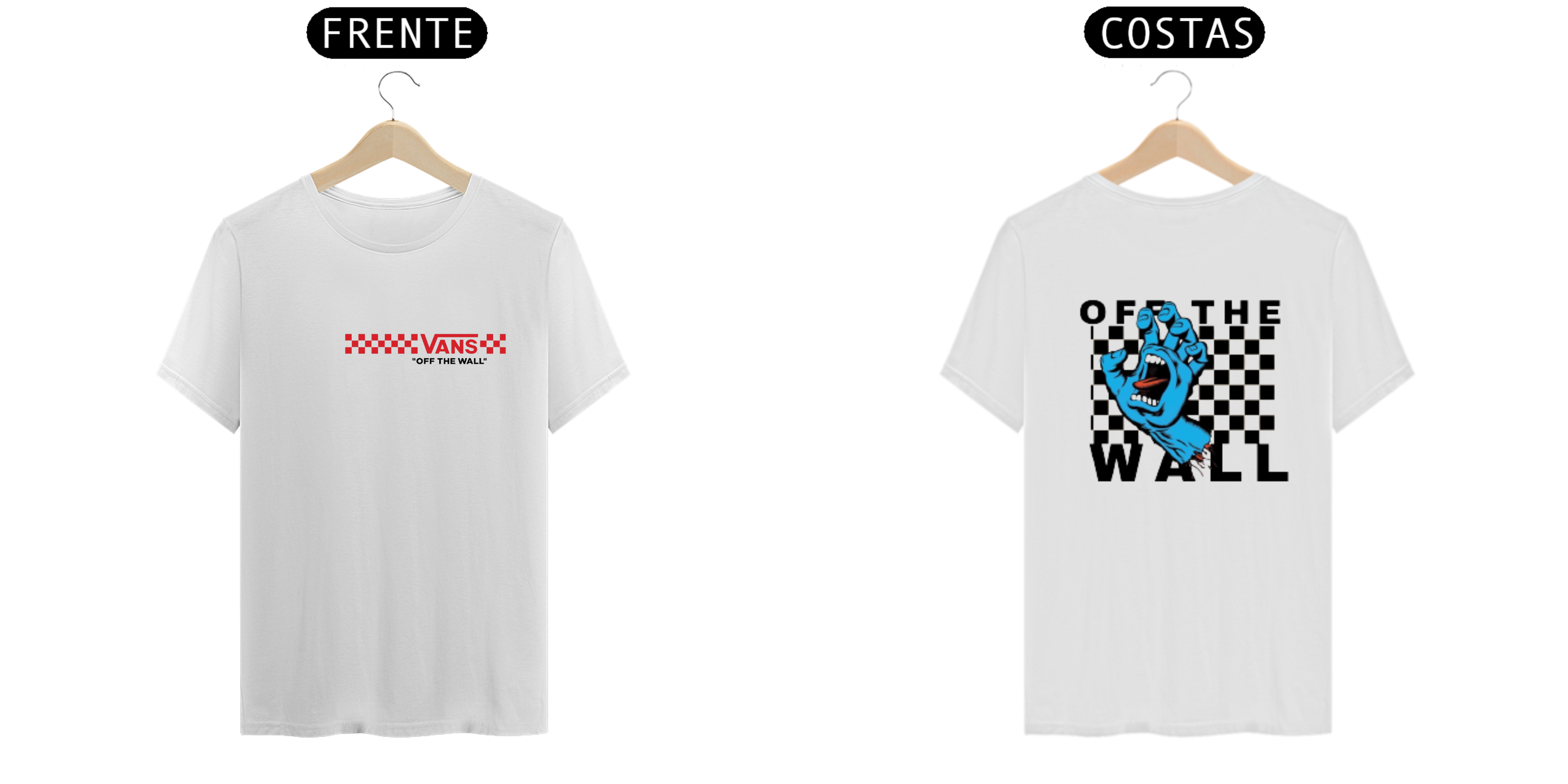 Camisa branca básica - Vans