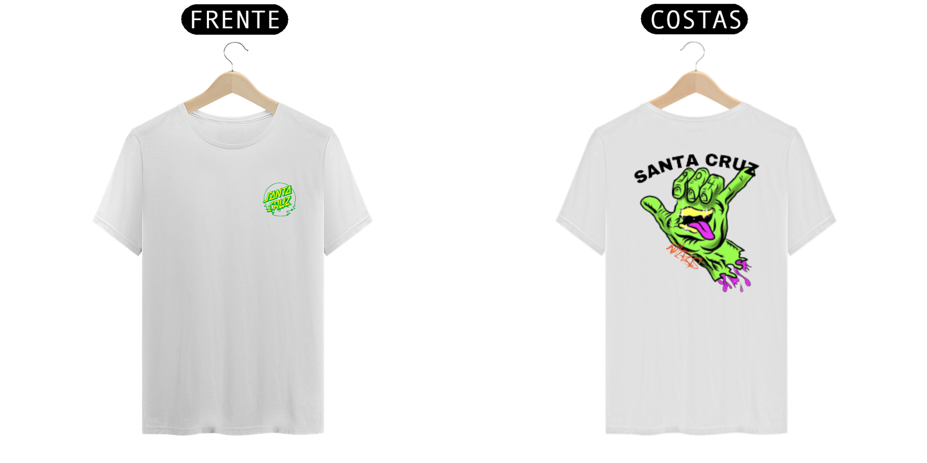 Camisa simples - Santa cruz 