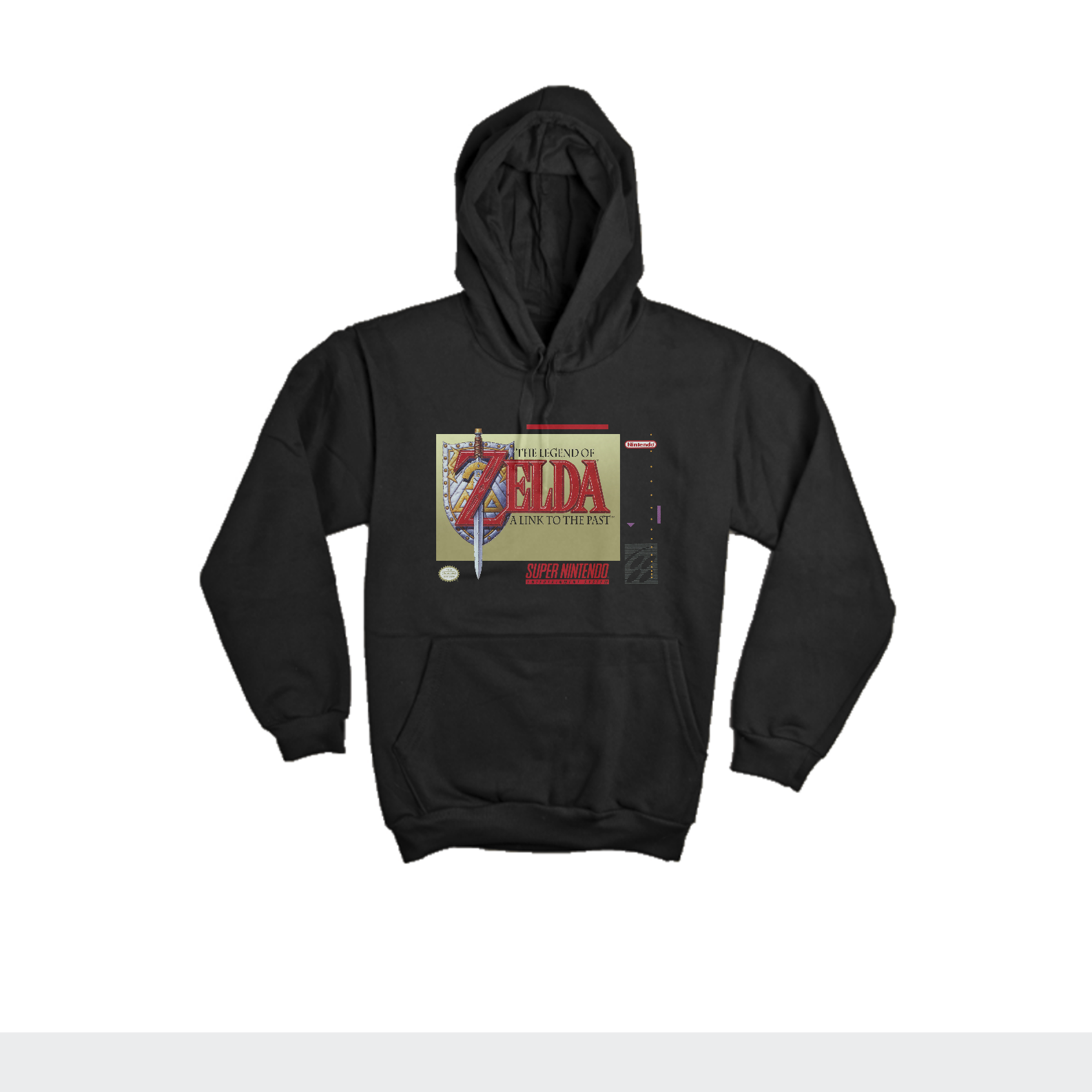 CASACO ZELDA SUPER NINTENDO PRETO - 2