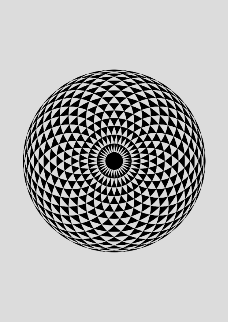 Poster - Retrato - Mandala 1