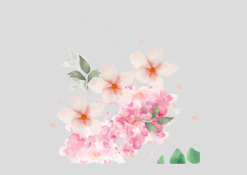 Poster Paisagem - Floral 1