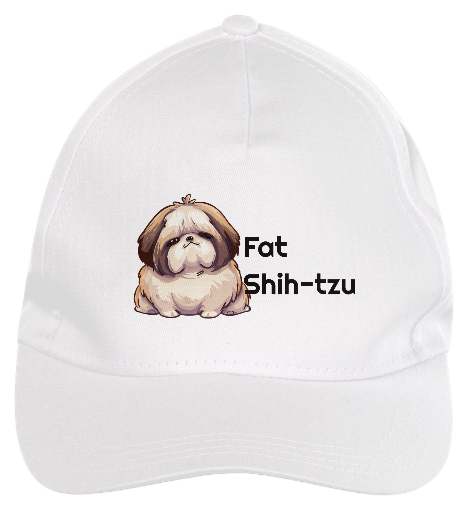 Boné de Brim - Fat Shih-tzu - Modelo 1