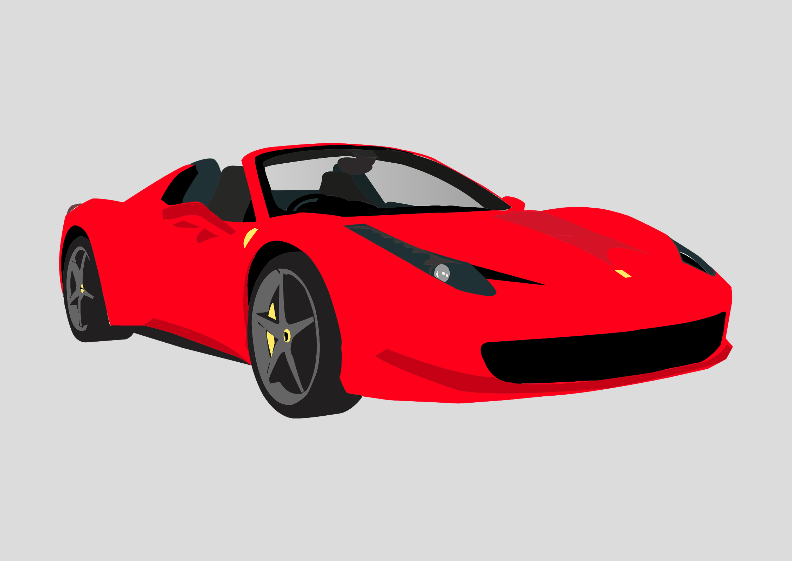 Poster Paisagem - Carro 7