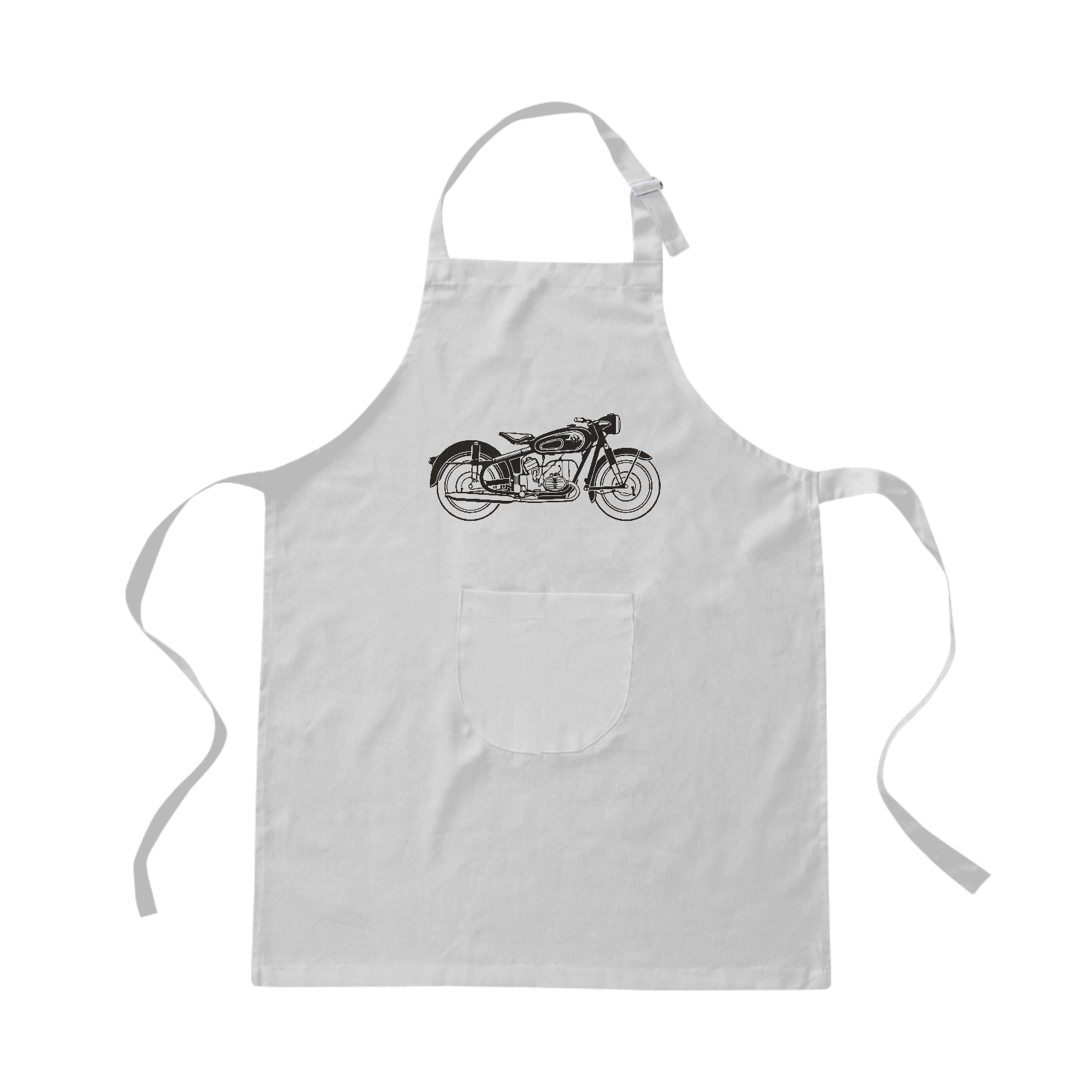 Avental de Brim - Moto Antiga 1