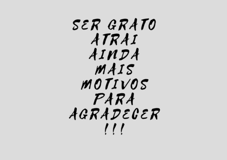 Poster - Paisagem - Ser Grato Atrai Ainda Mais Motivos Para Agradecer!!!