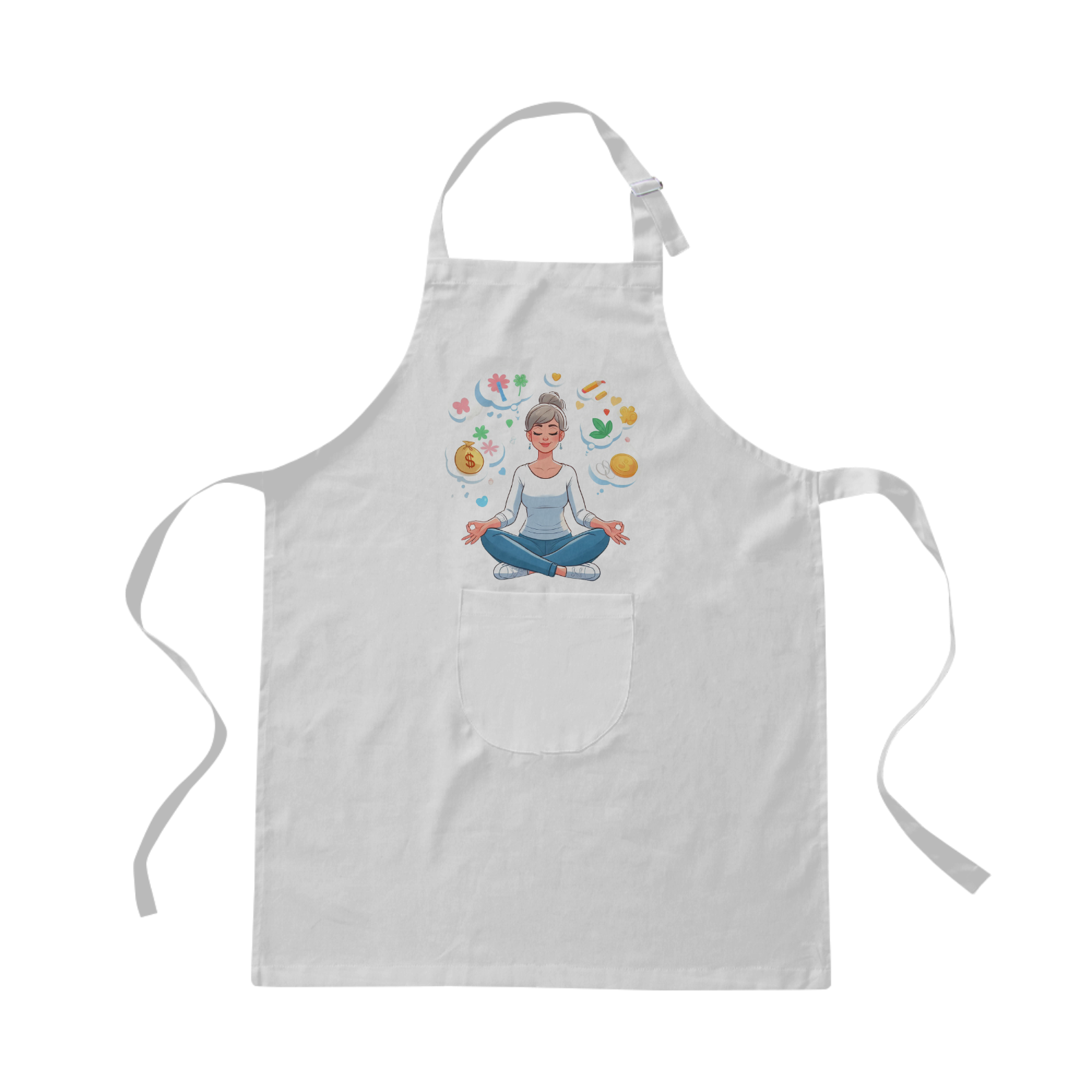 Avental de Brim - Se eu posso imaginar, eu posso materializar!!! Modelo 2