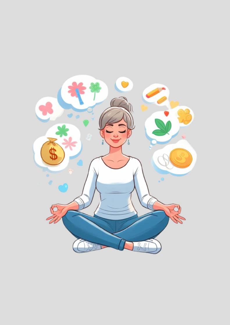 Poster  - Retrato - Se eu posso imaginar, eu posso materializar!!! Modelo 2