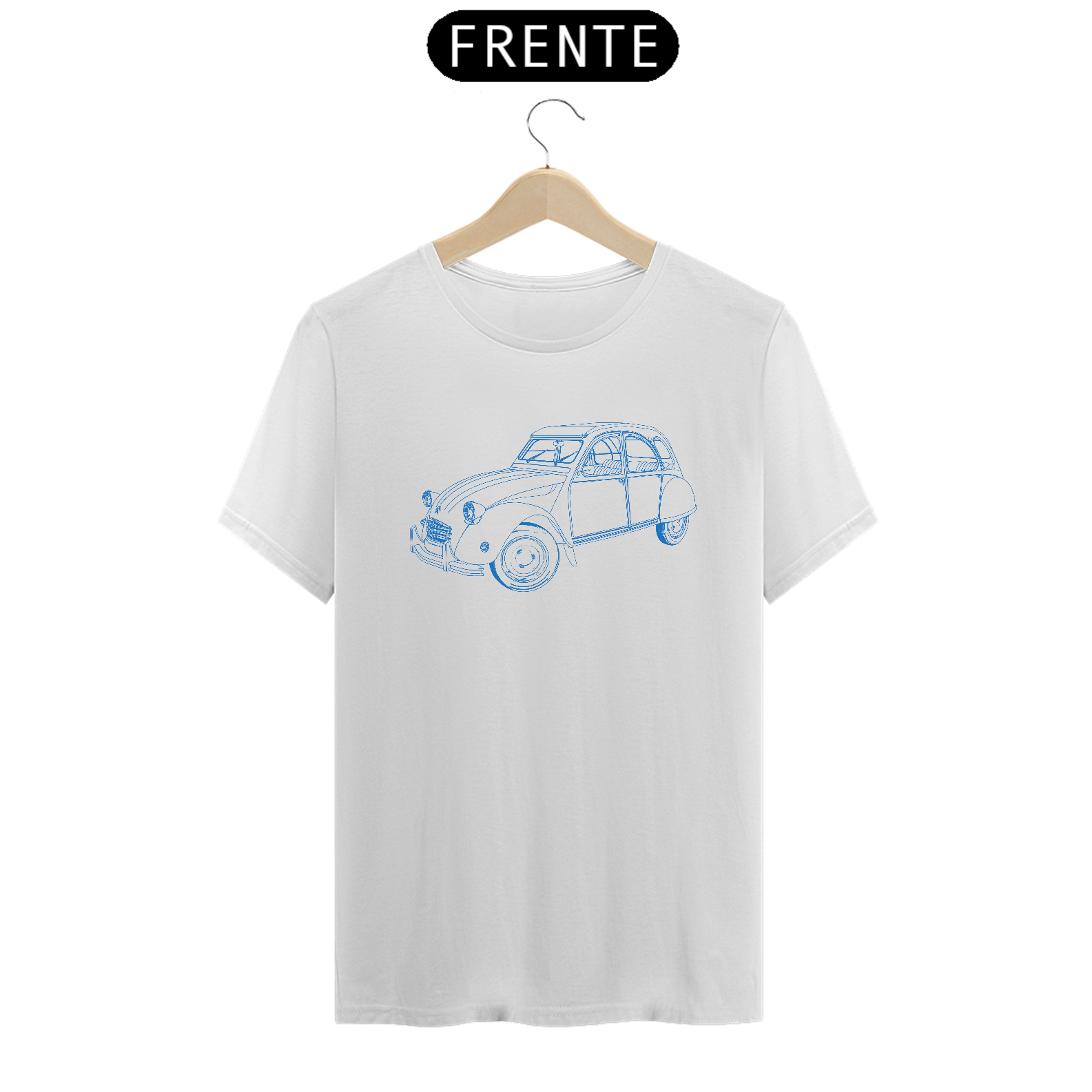 T-Shirt Prime - Carro Antigo 9 Azul 1