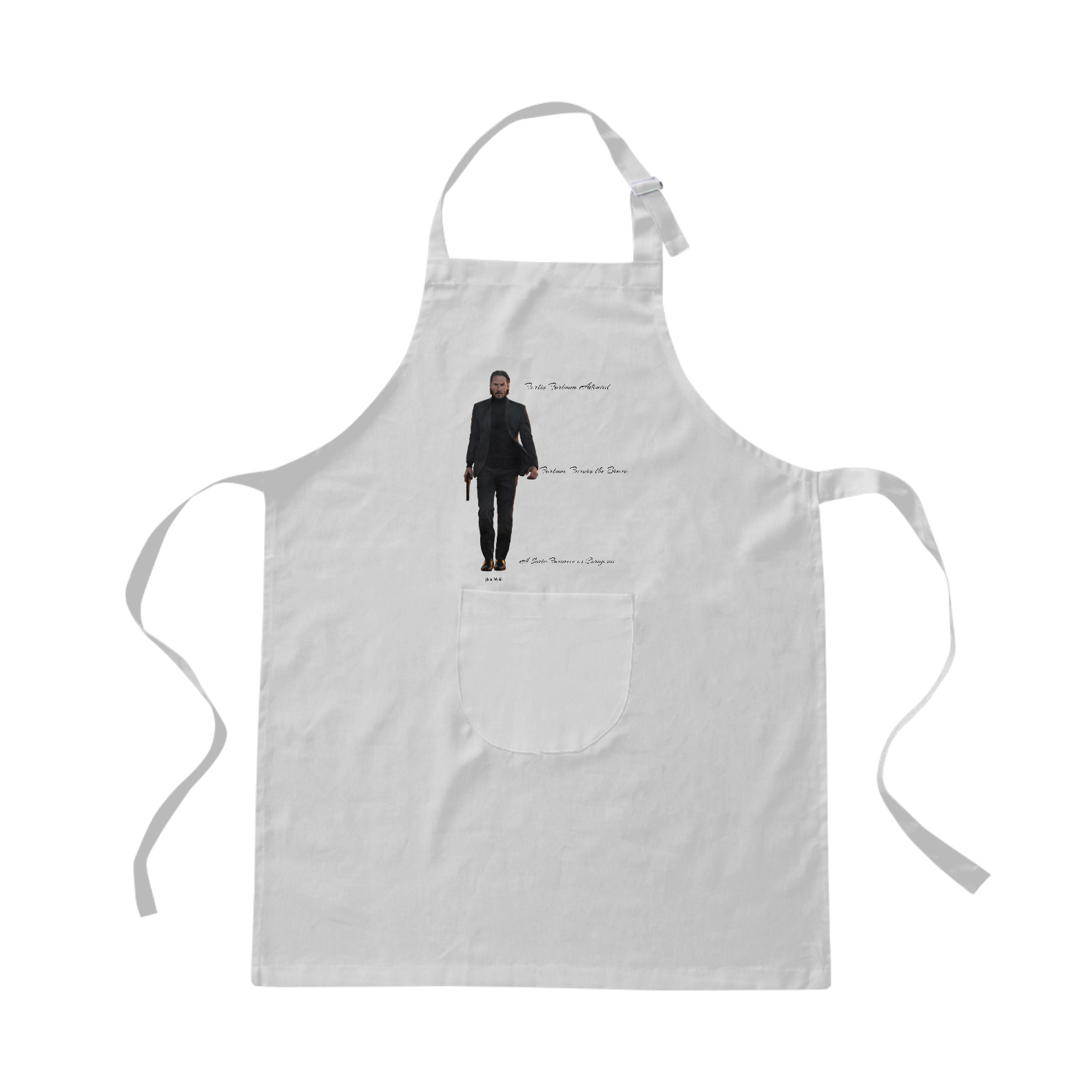 Avental de Brim - John Wick 1 - Fortis Fortuna Adiuvat