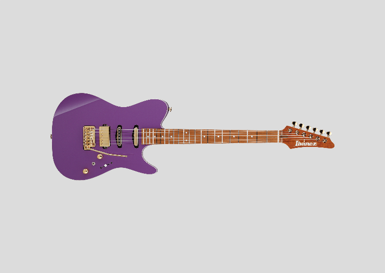Poster Paisagem - Guitarra Ibanez Lari Basilio Signature - LB1 Violet