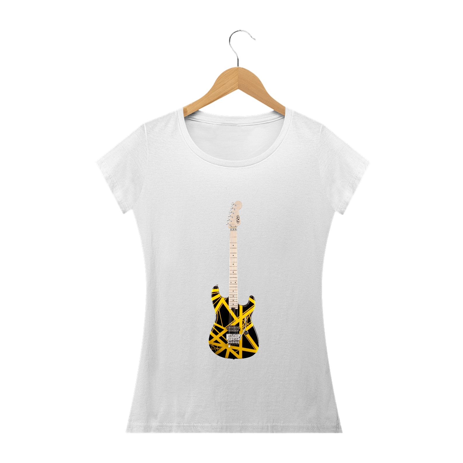 Baby Long Prime - Guitarra EVH Striped Series Black Yellow